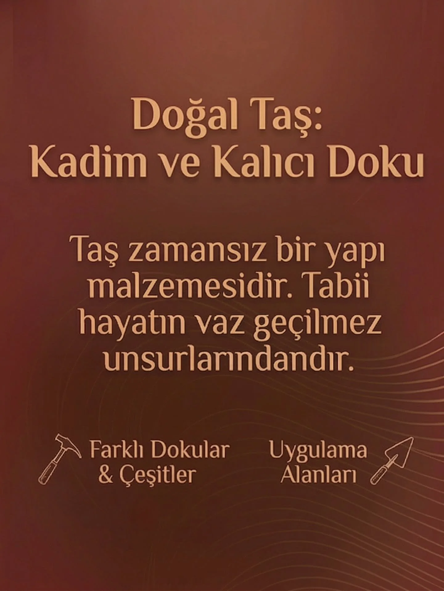Moda ge&ccedil;er, trendler değişir; ancak doğal taş her zaman olduğu yerde, t&uuml;m asaletiyle kalır. ✨ O, doğanın milyonlarca yılda yazdığı sessiz bir şiirdir. 🏔️

Zisofa olarak, projelerimizde taşı yapının "omurgası" ve "ruhu&quot