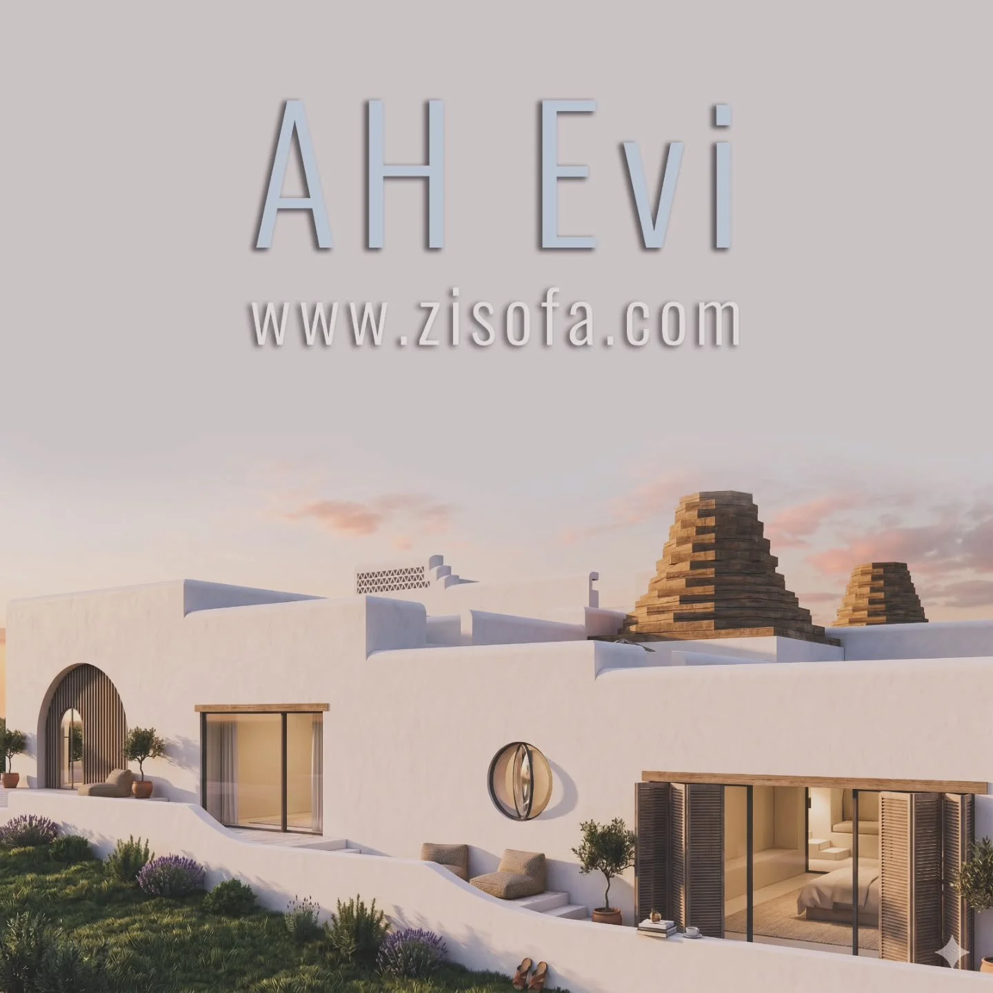 Bir ev hem g&uuml;zel hem sağlam hem de doğal olunca muhteşem olur. ☀️AH Evi kerpi&ccedil;, ahşap, taş ve sıkıştırma toprak malzemeler ile tasarlandı. 💯