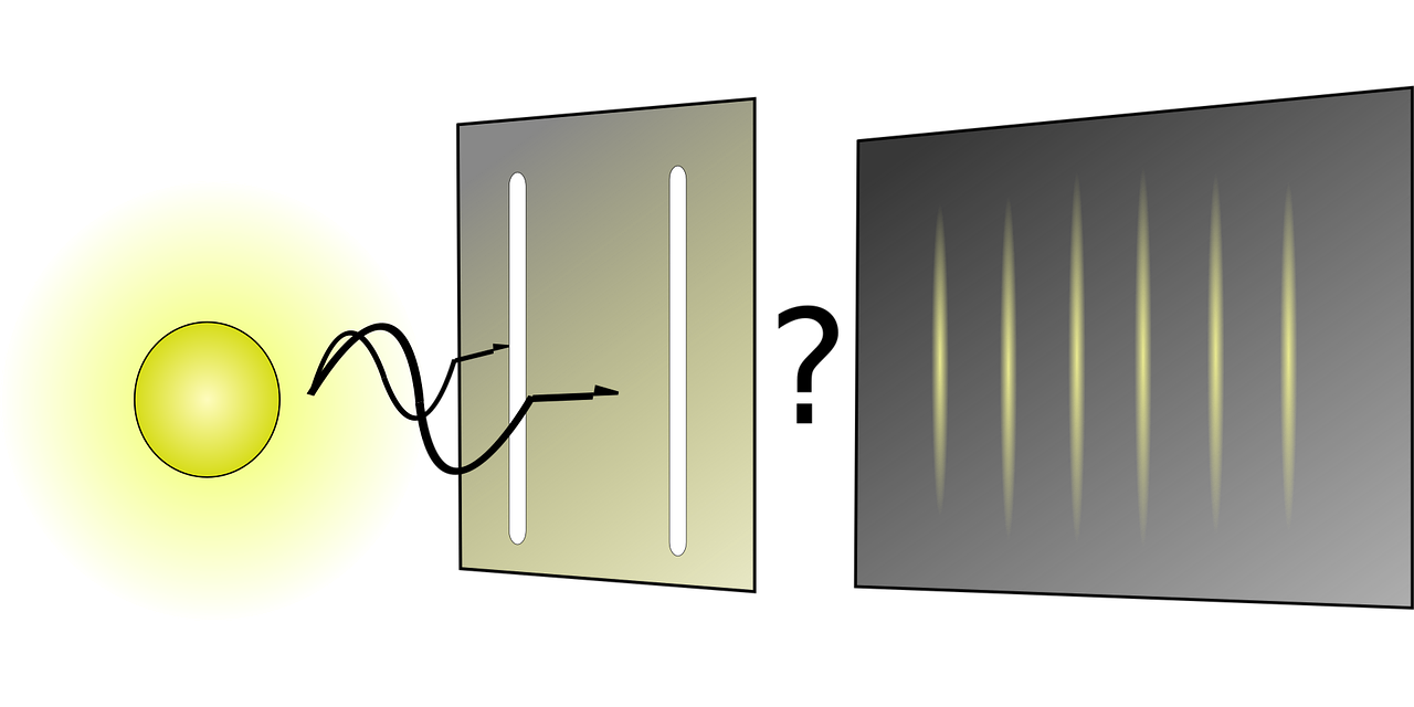 The Double Slit Mystery: Seeing Wave Particle Duality with a Laser Pointer