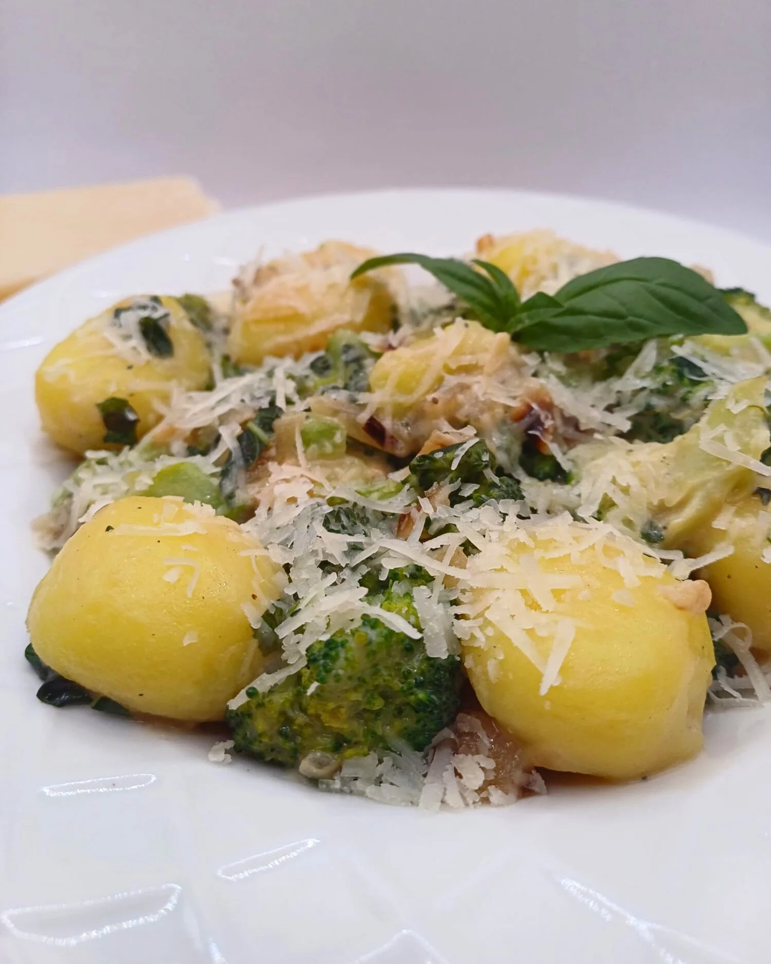 Creamy Broccoli Gnocchi
