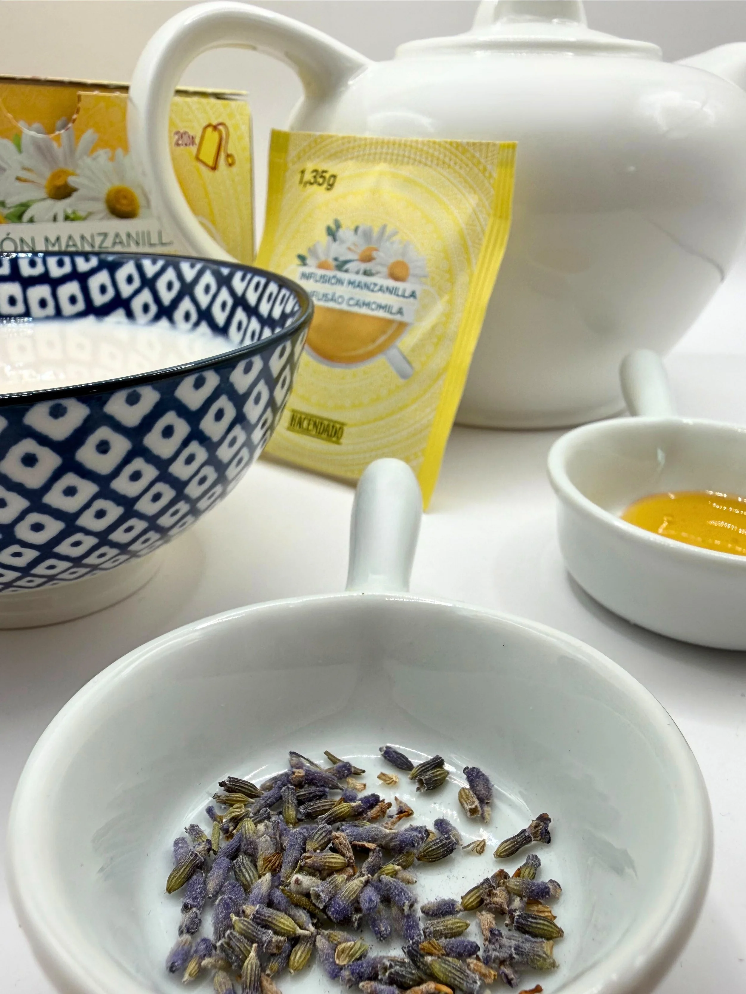 Lavender &amp; Chamomile Tea Latte