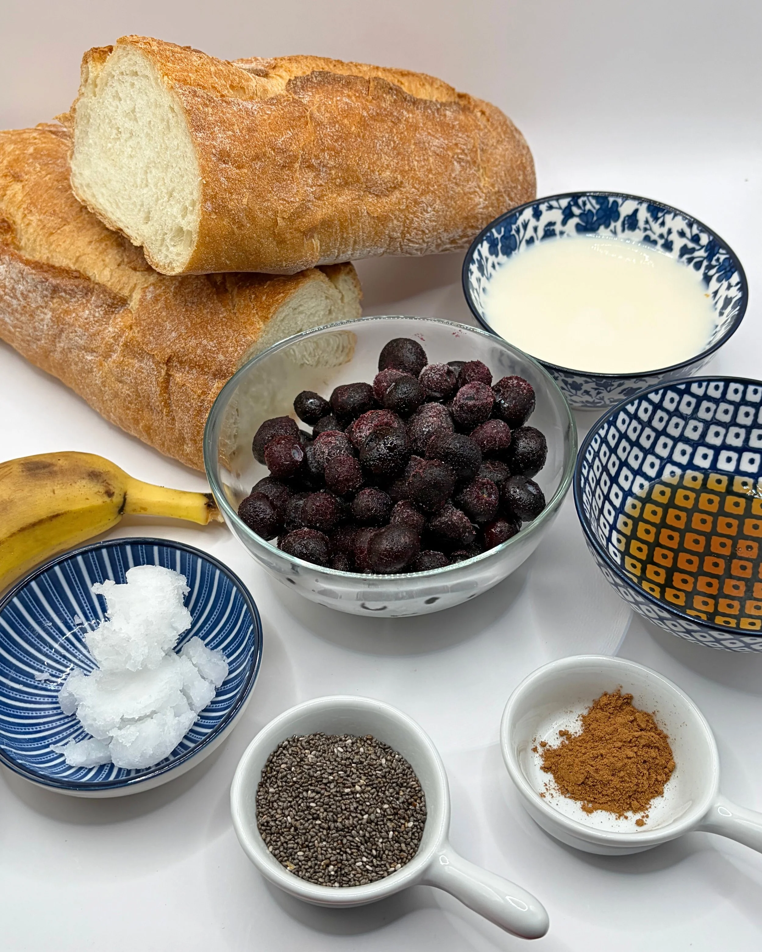 Vegan Blueberry French Toast
