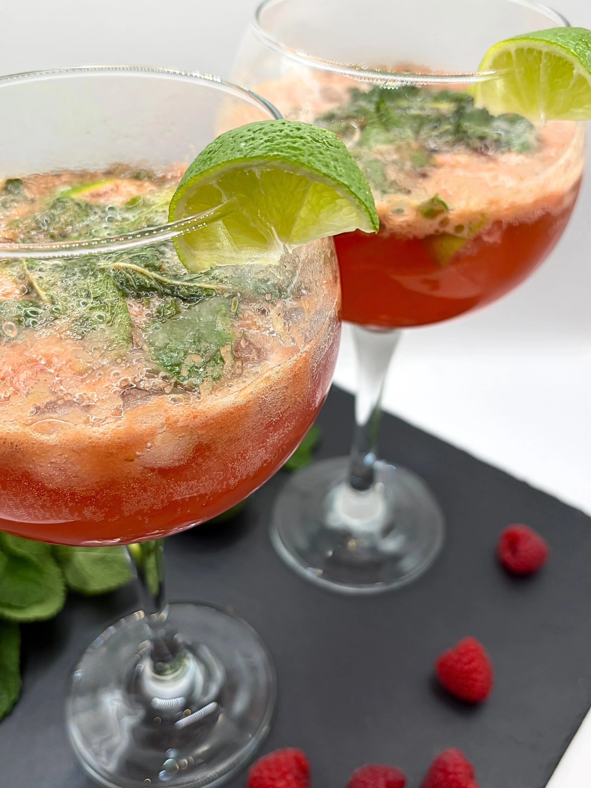Virgin Raspberry Mojito