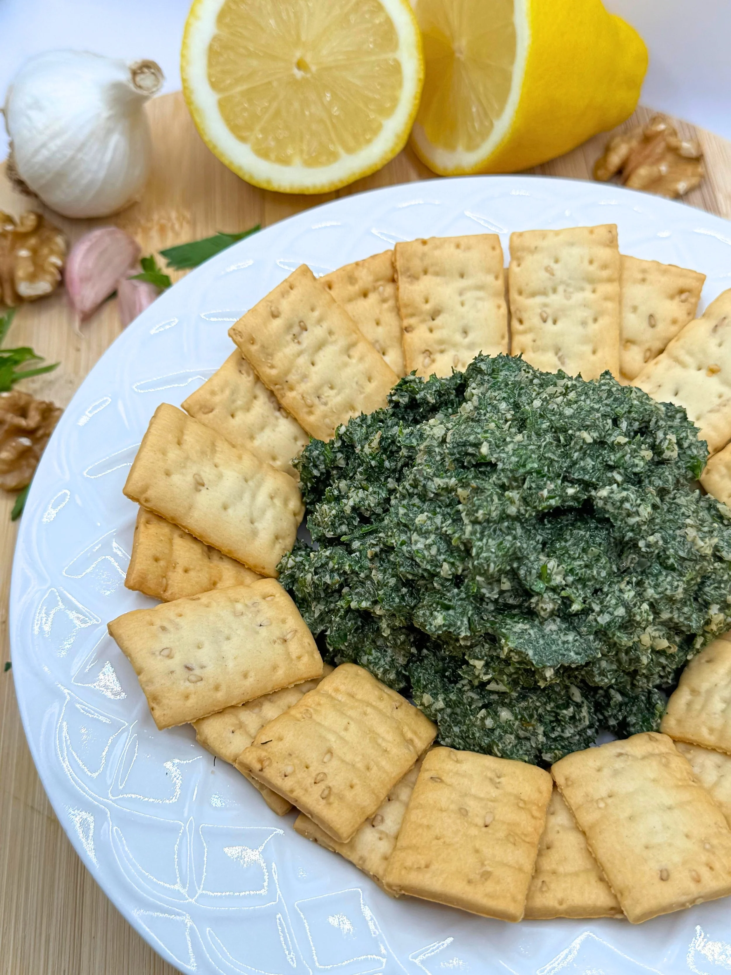 Herb &amp; Miso Pesto
