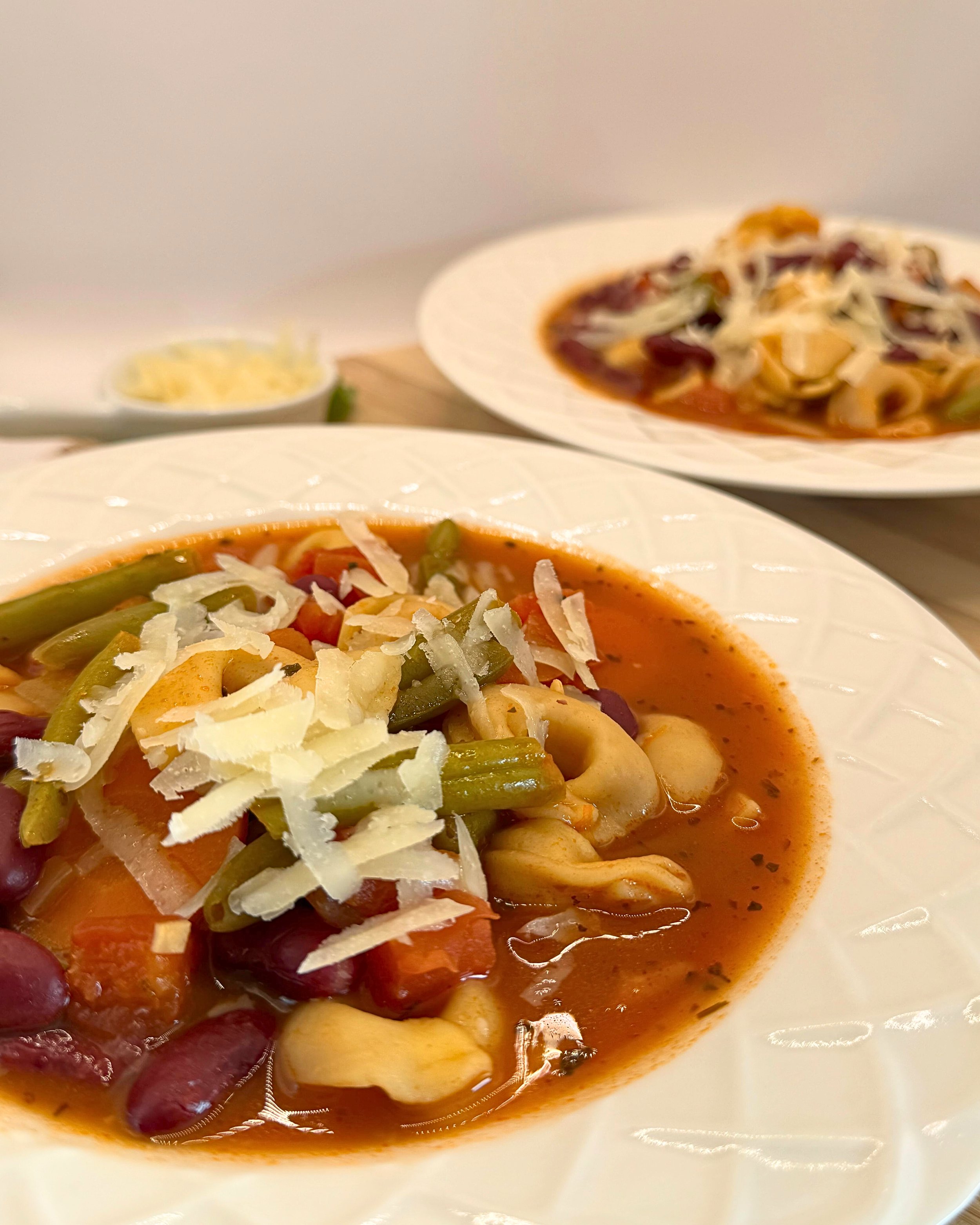 Tortellini &amp; Vegetable Minestrone Soup
