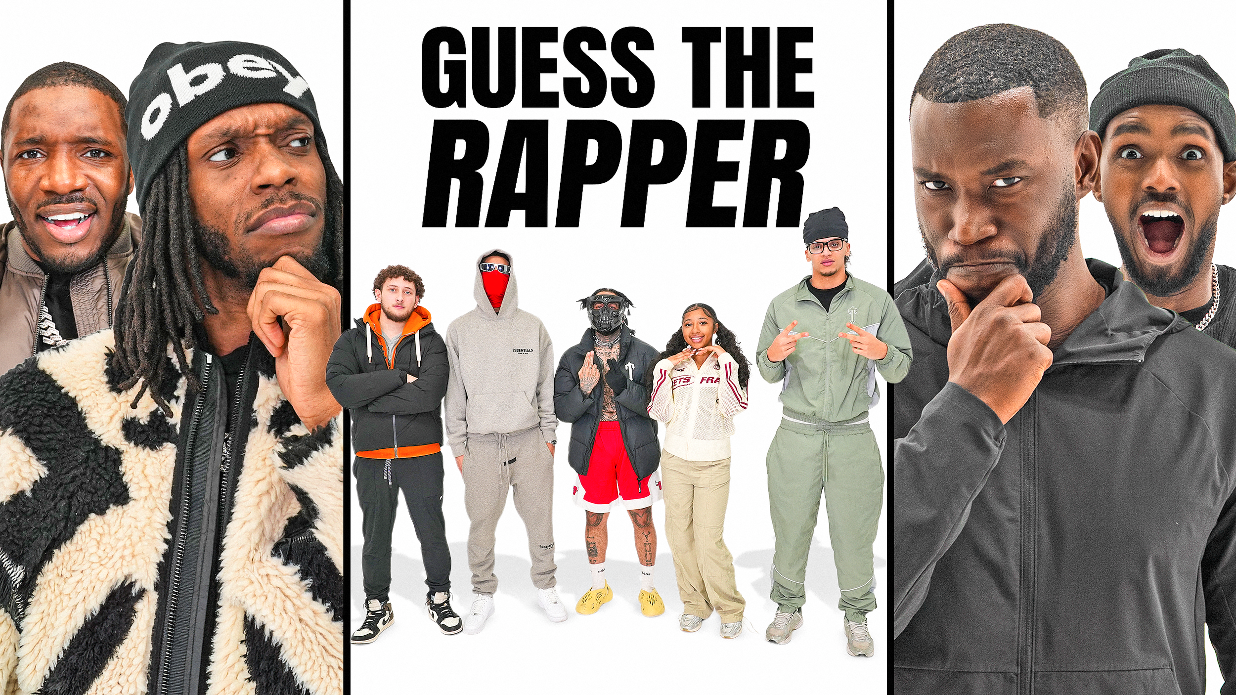 GUESS THE RAPPER
Created for Harry Pinero — a culture-led social experiment exploring identity, perception, and humour through an interactive format.