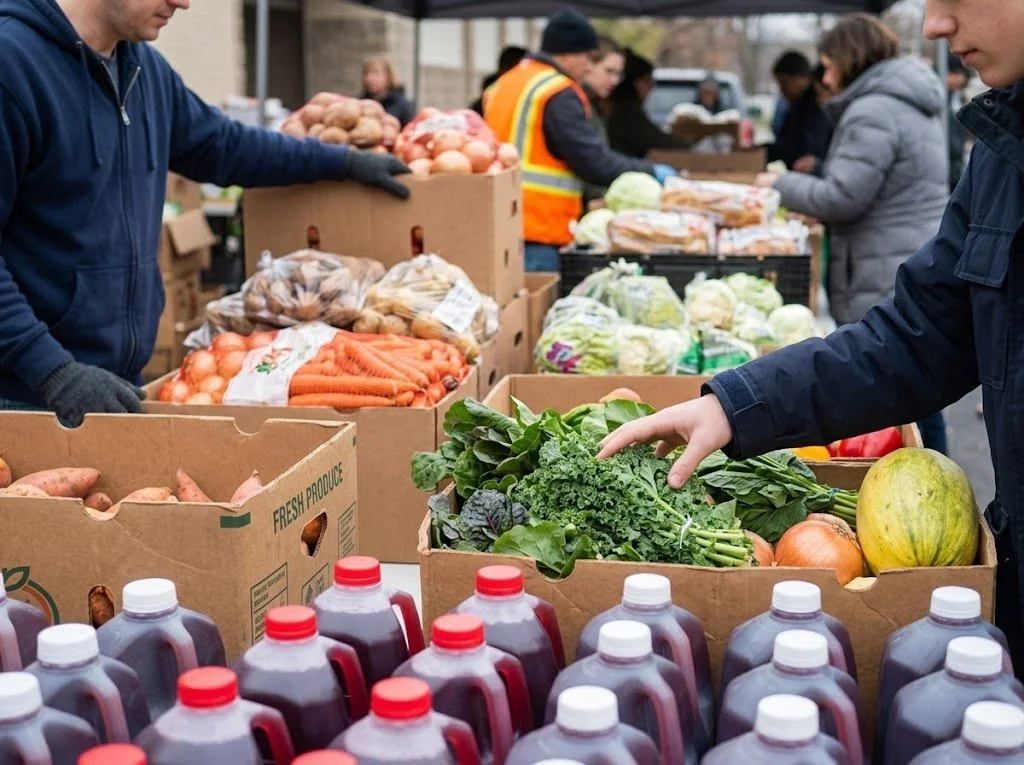 Mobile Food Pantry | Sibley Elementary 