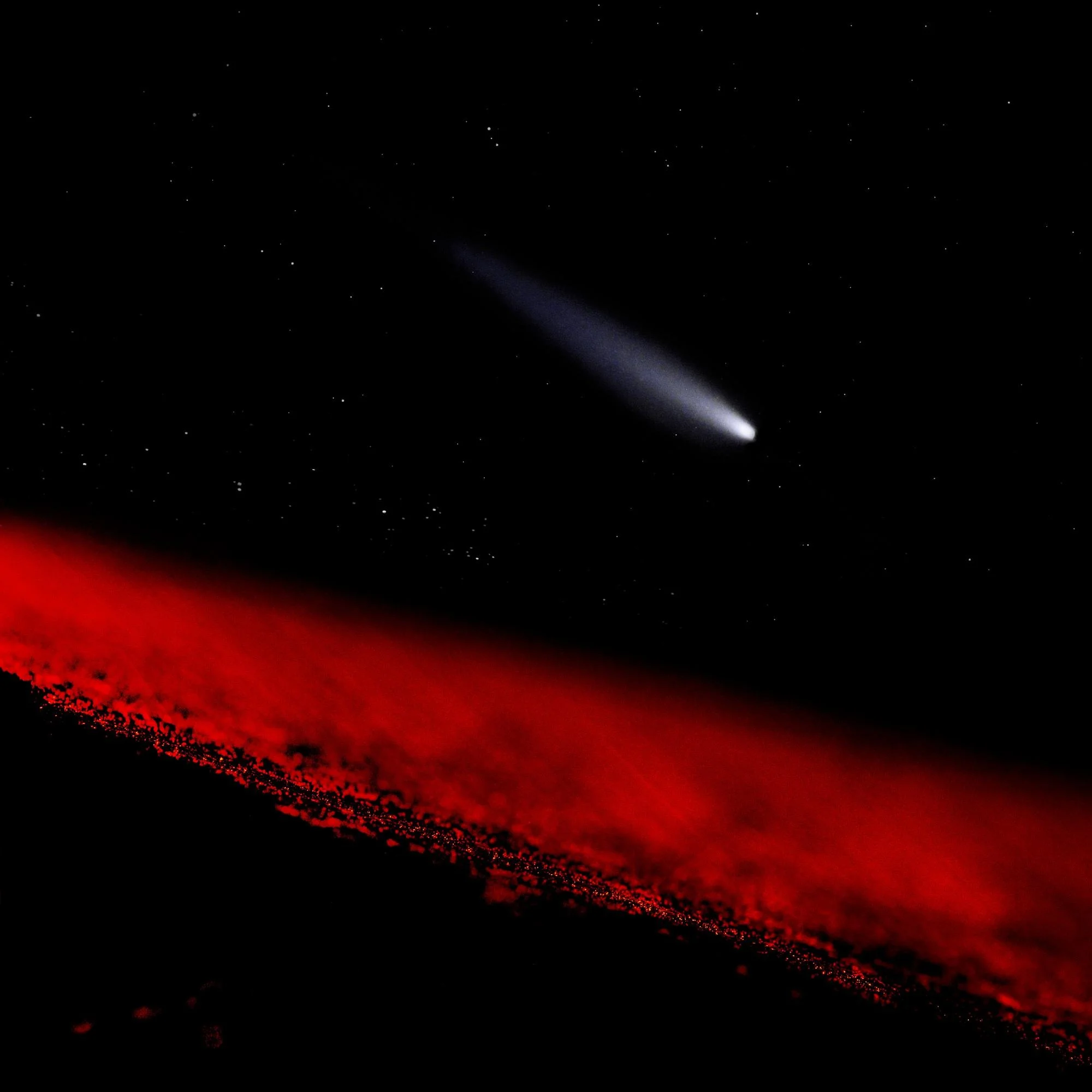 Passing Over Cosmic Dust