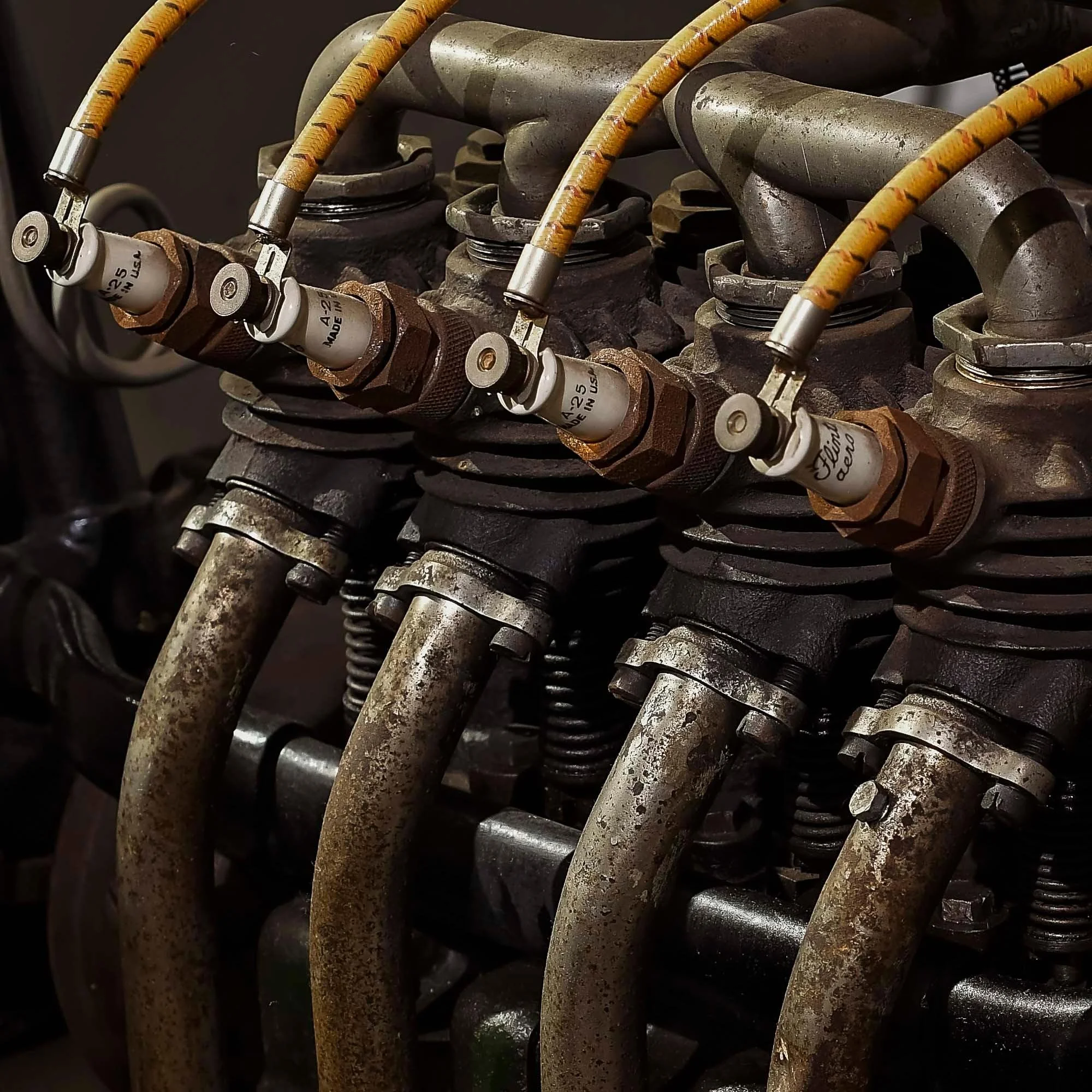 Vintage Motorcycle Engine
