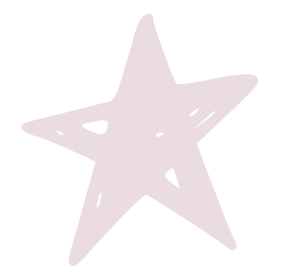 A pink star
