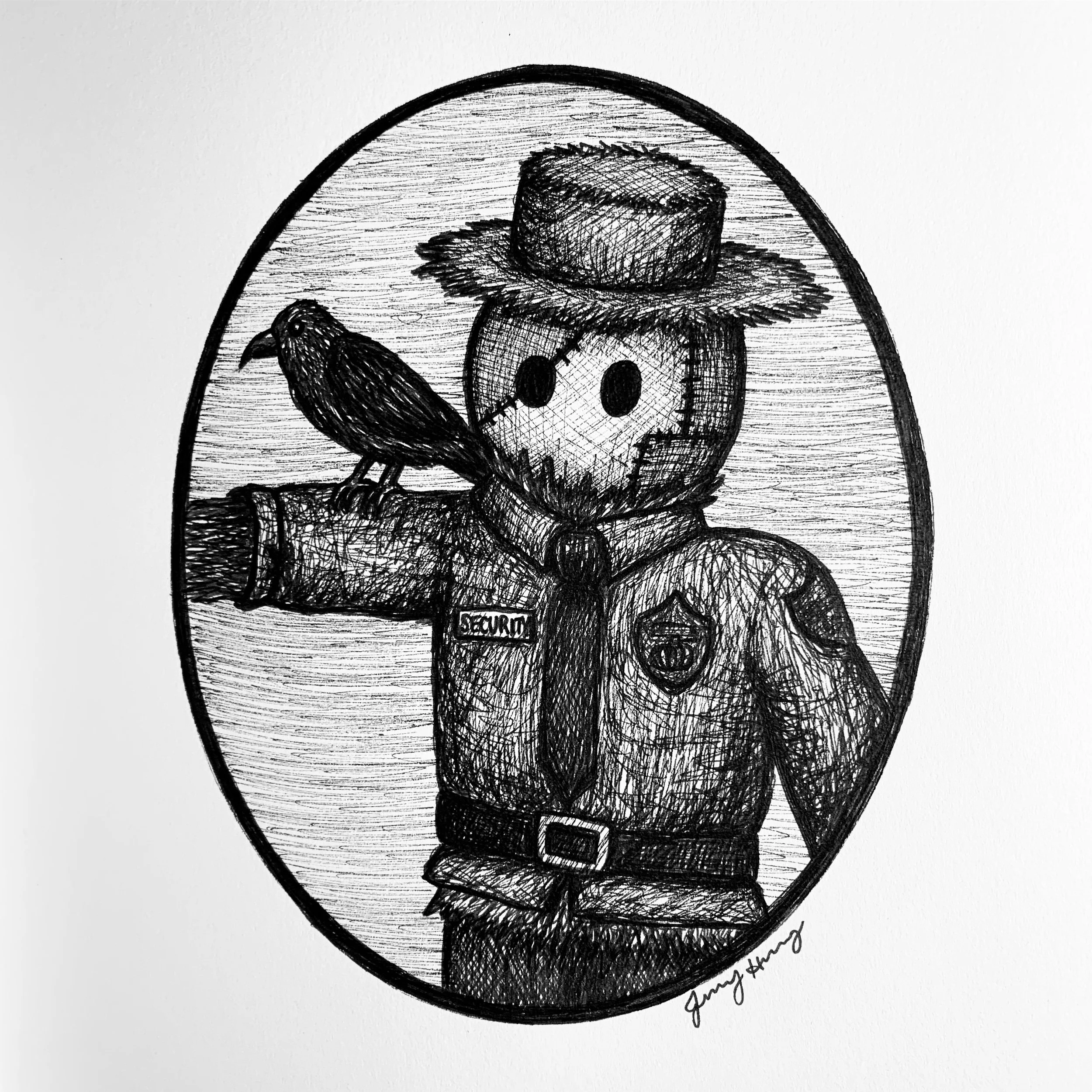 Scarecrow Security Guard