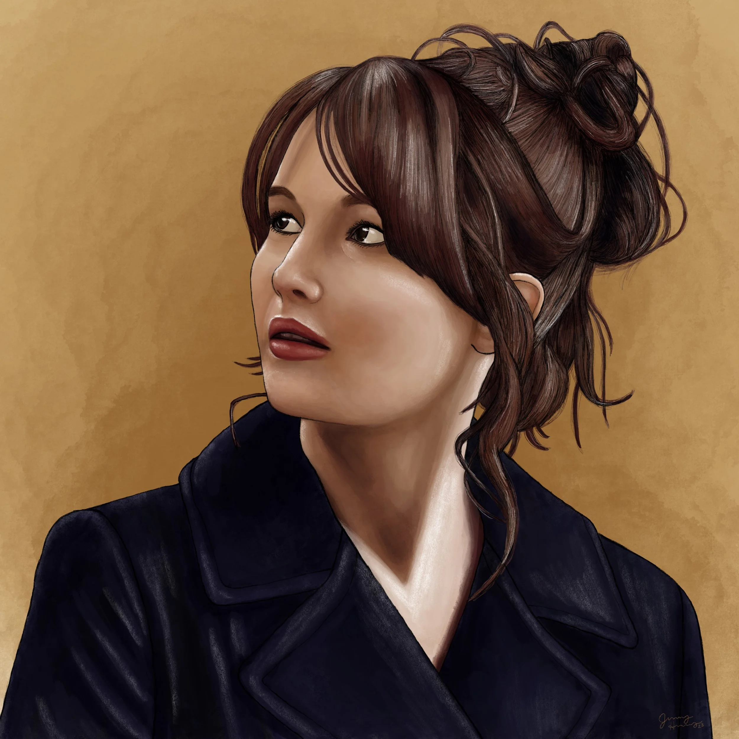 "Silver Linings Playbook" | Digital Illustration | 2023