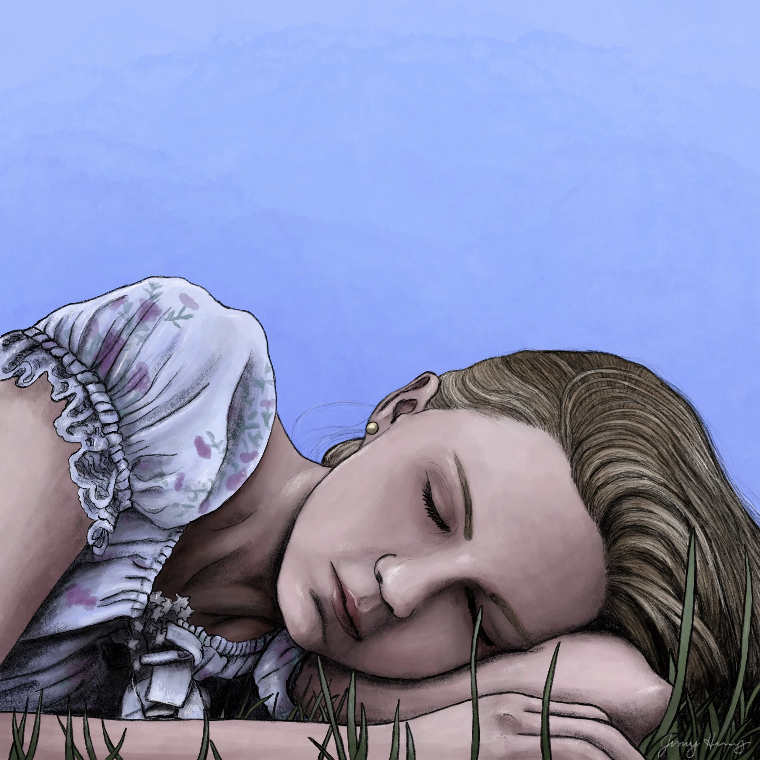 "The Virgin Suicides" | Digital Illustration | 2022