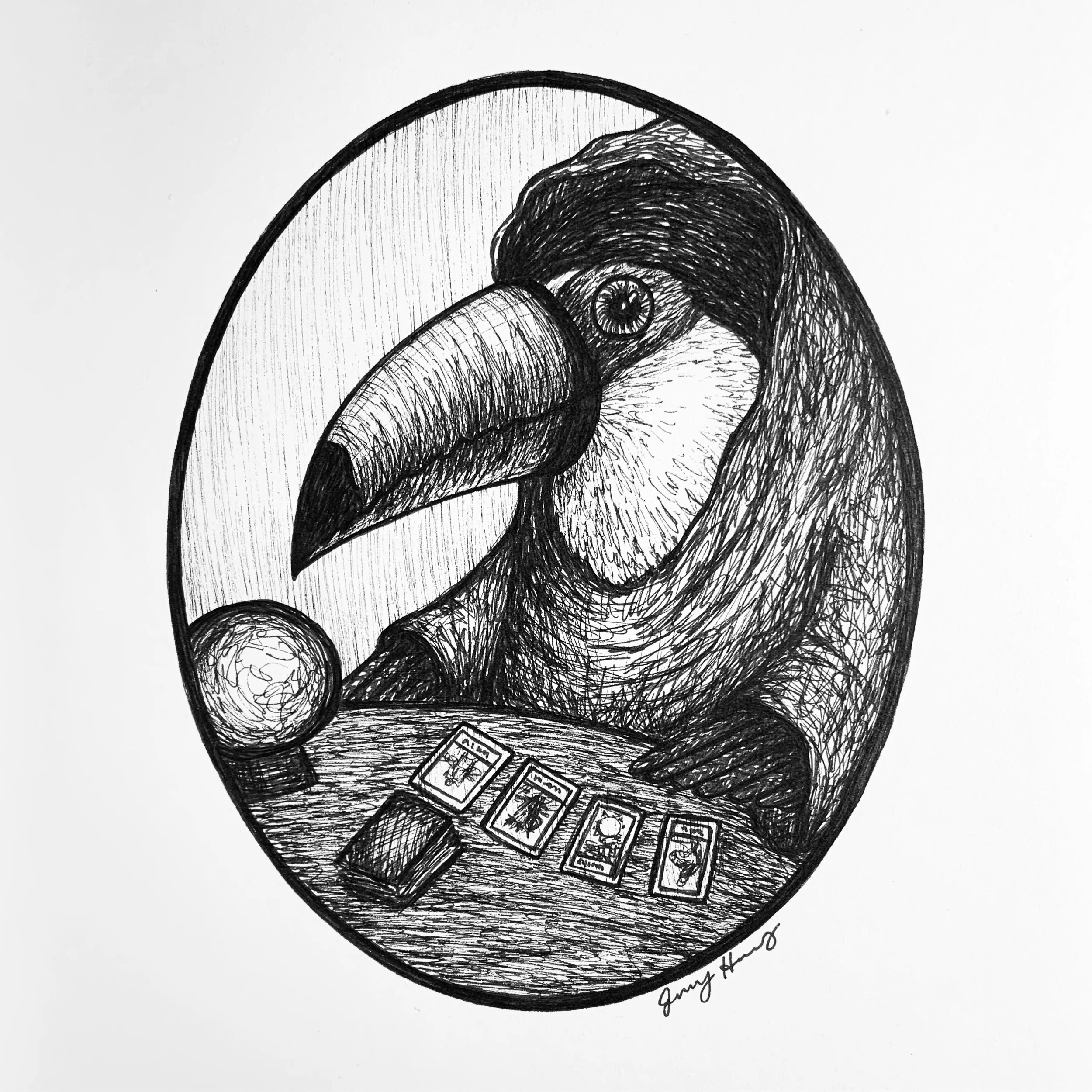 Toucan Tarot Reader