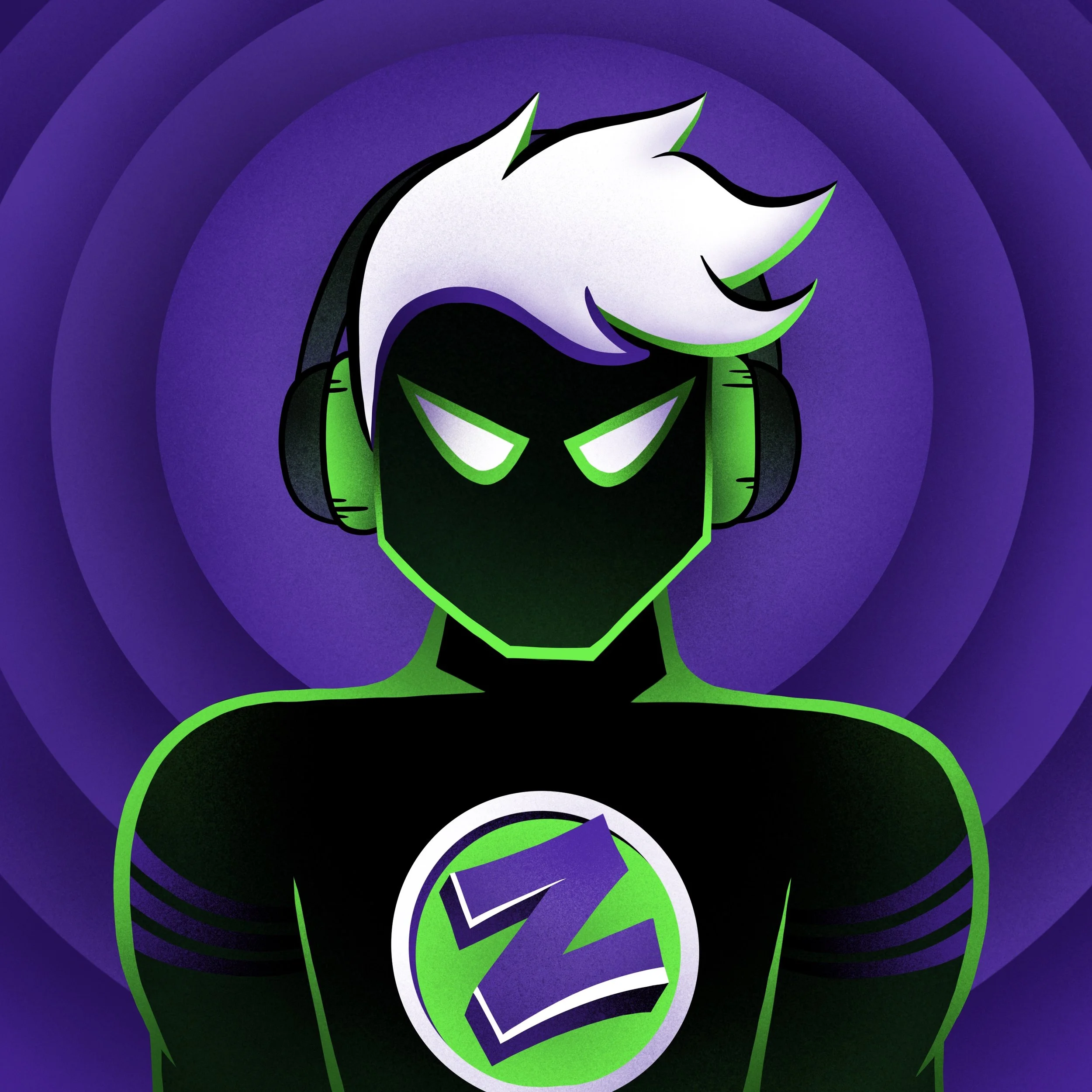 "Zuper! Villain" | Digital Illustration | 2020