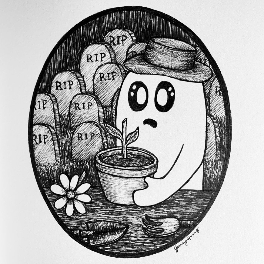 Ghost Graveyard Gardener