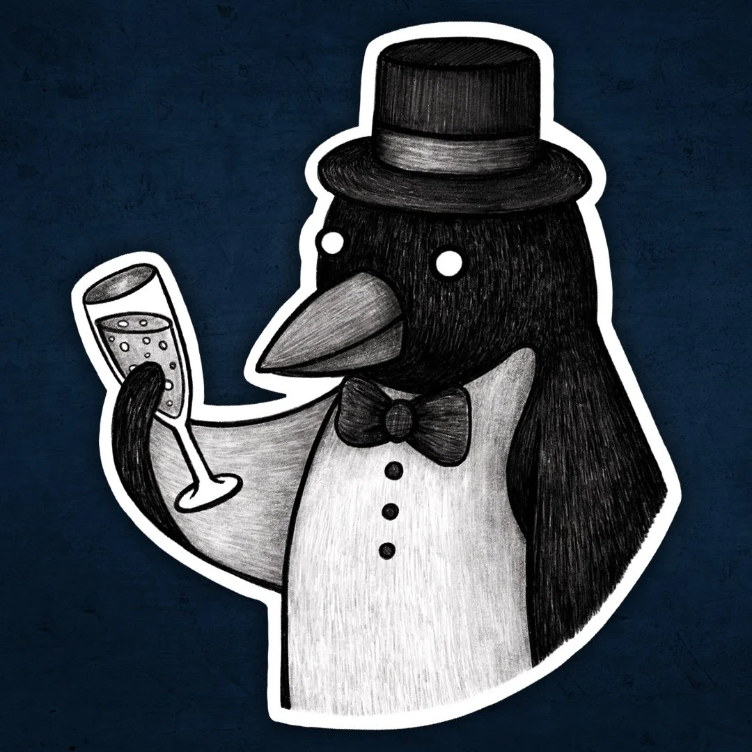 Penguin Sticker