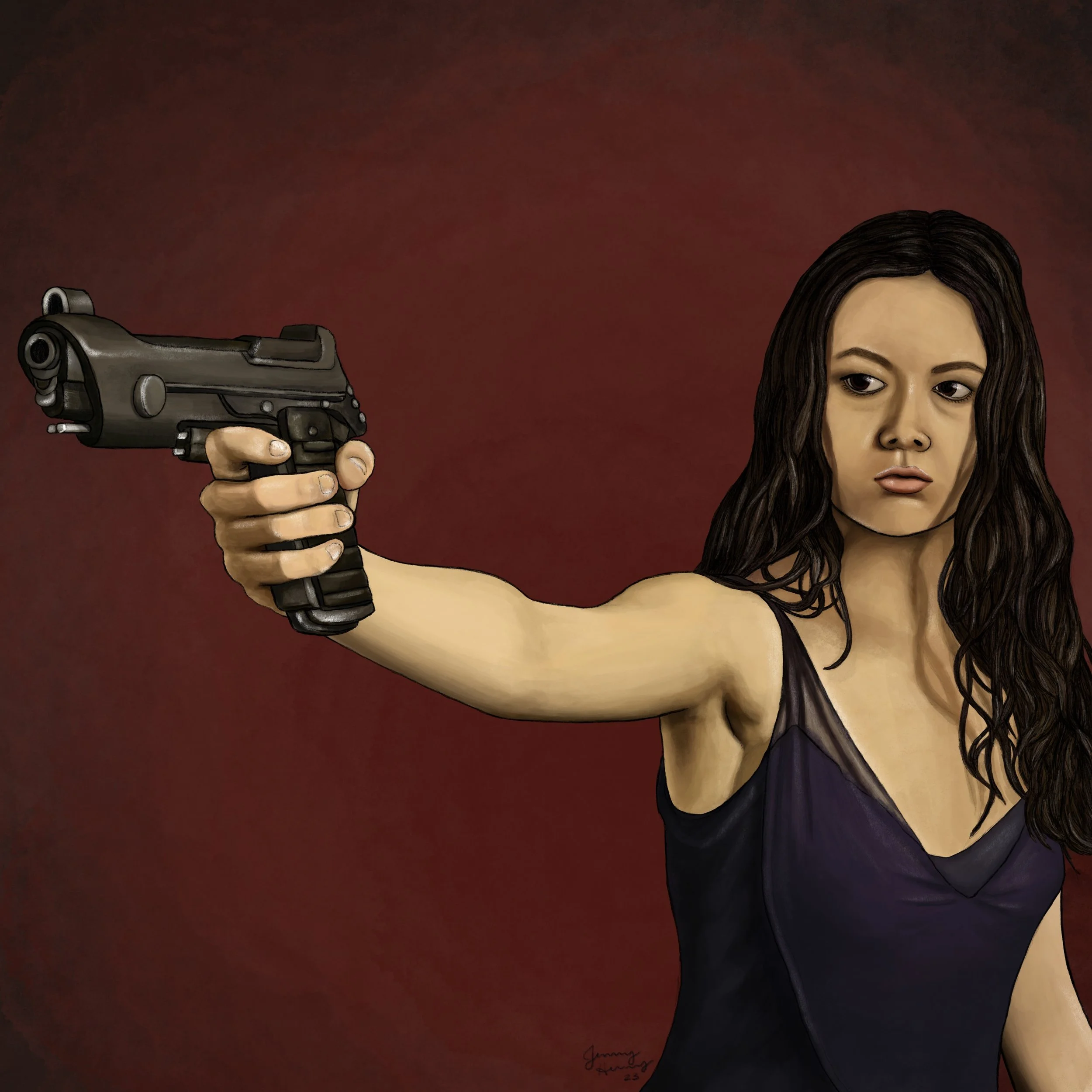 "Serenity" | Digital Illustration | 2023