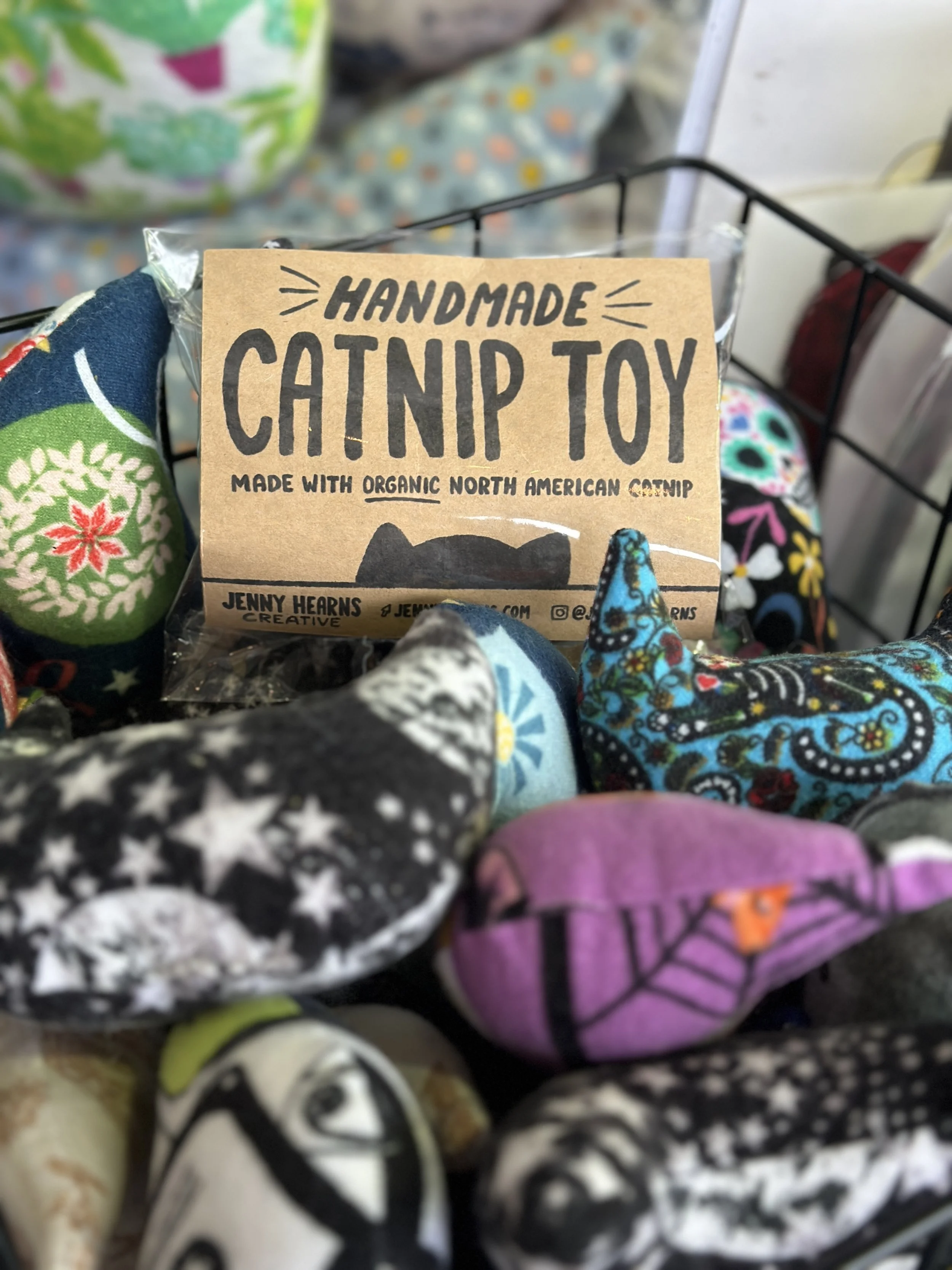 Picture of Handmade Catnip Toys.