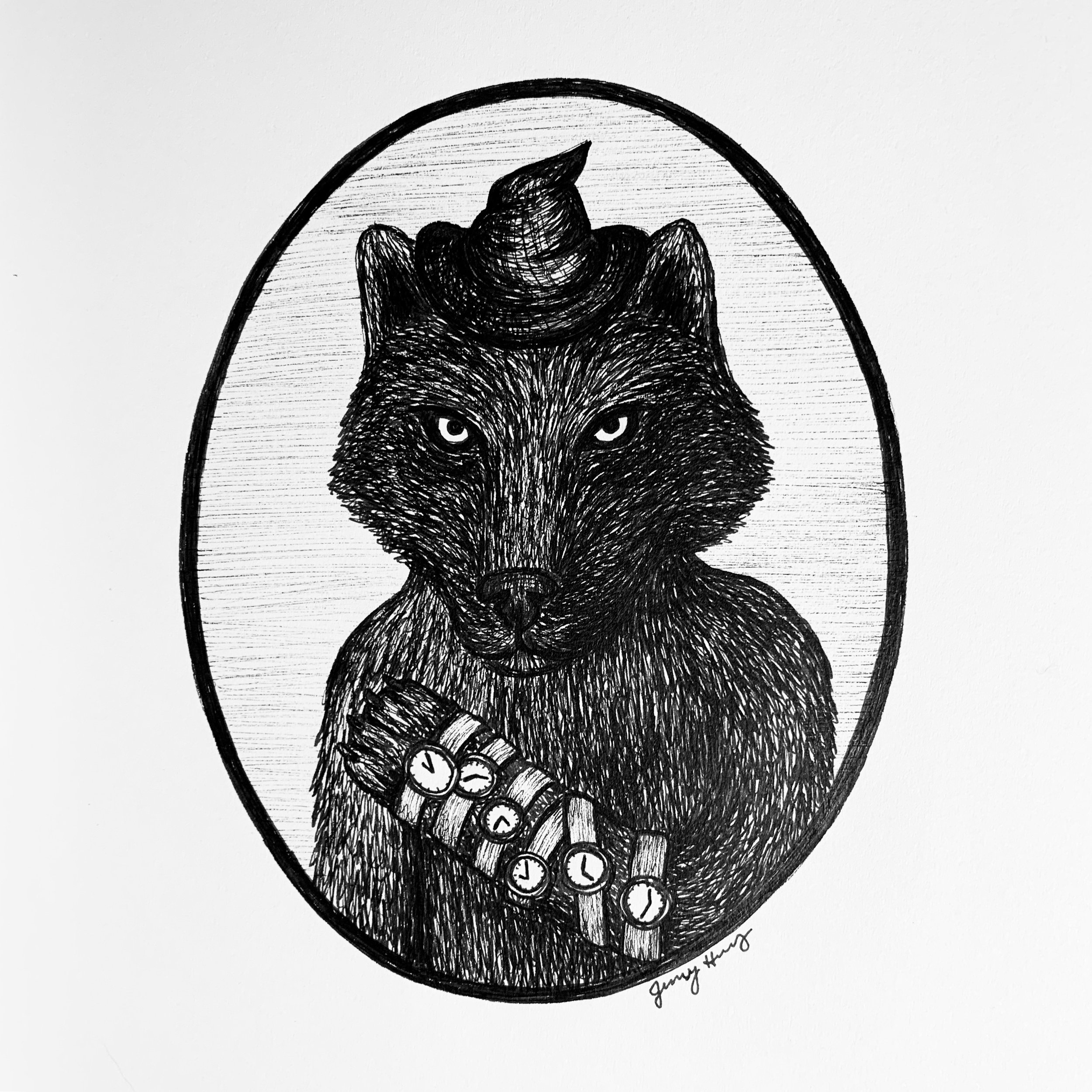 Witchy Wolf Watchman