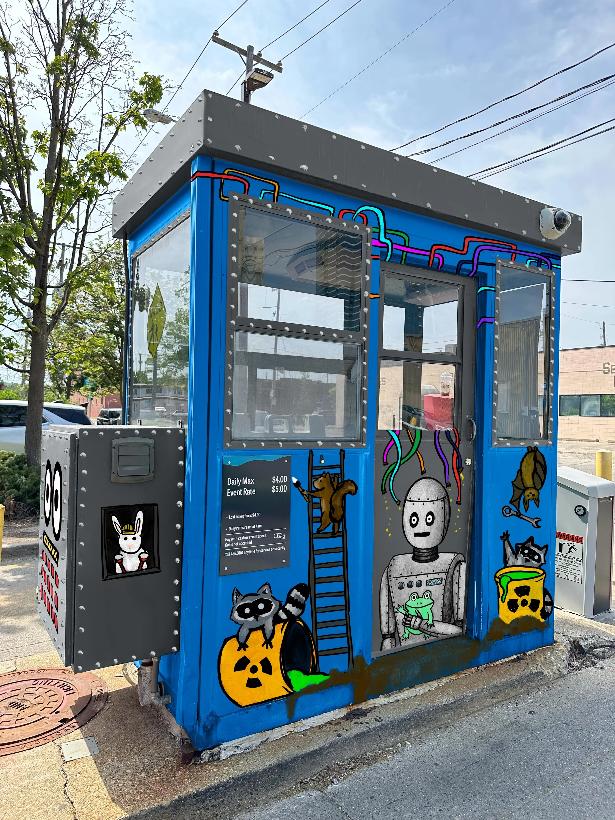Mockup of Ticket Booth