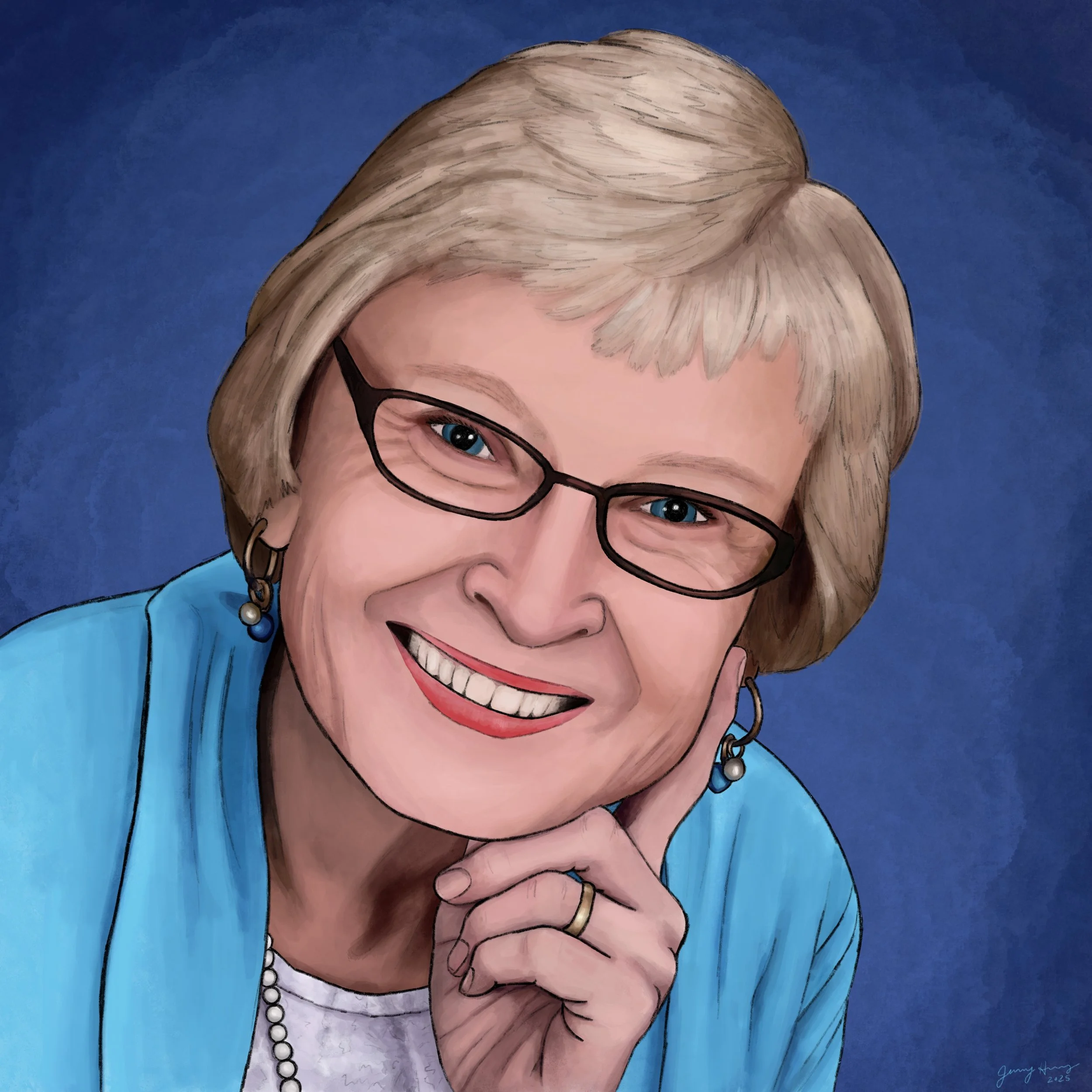 "Grandma"  | Digital Illustration | 2025