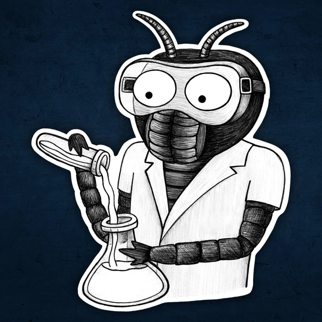 Locust Lab Tech Sticker