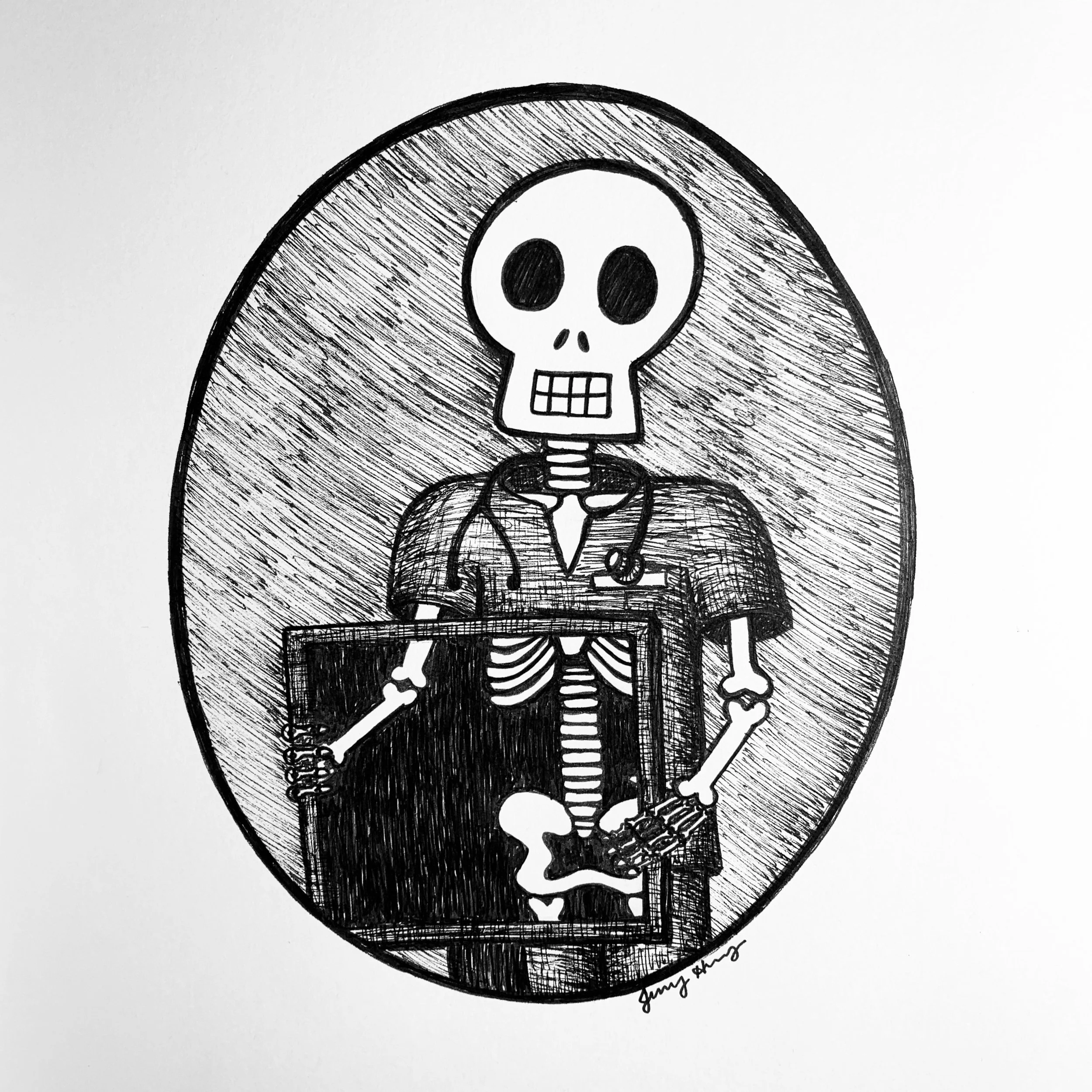 Skeleton X-Ray Technician