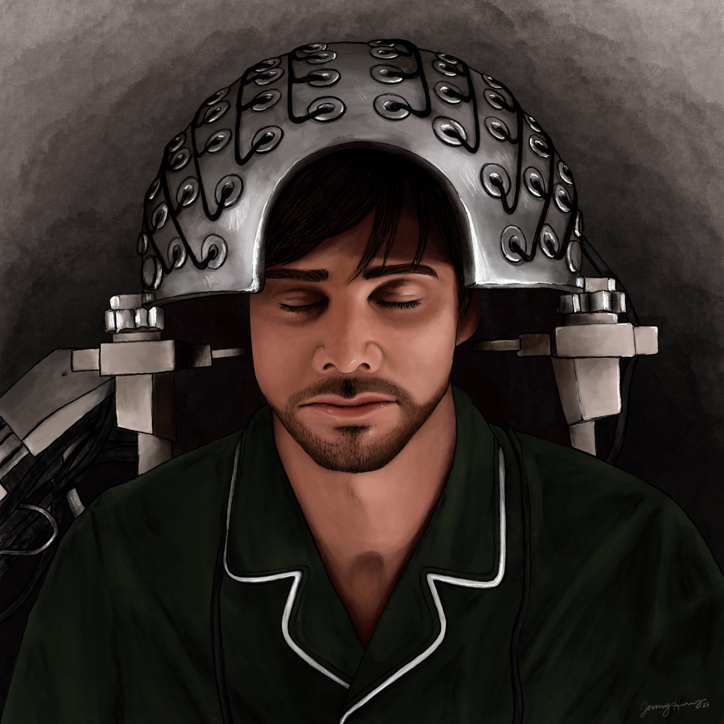 "Eternal Sunshine of the Spotless Mind" | Digital Illustration | 2023