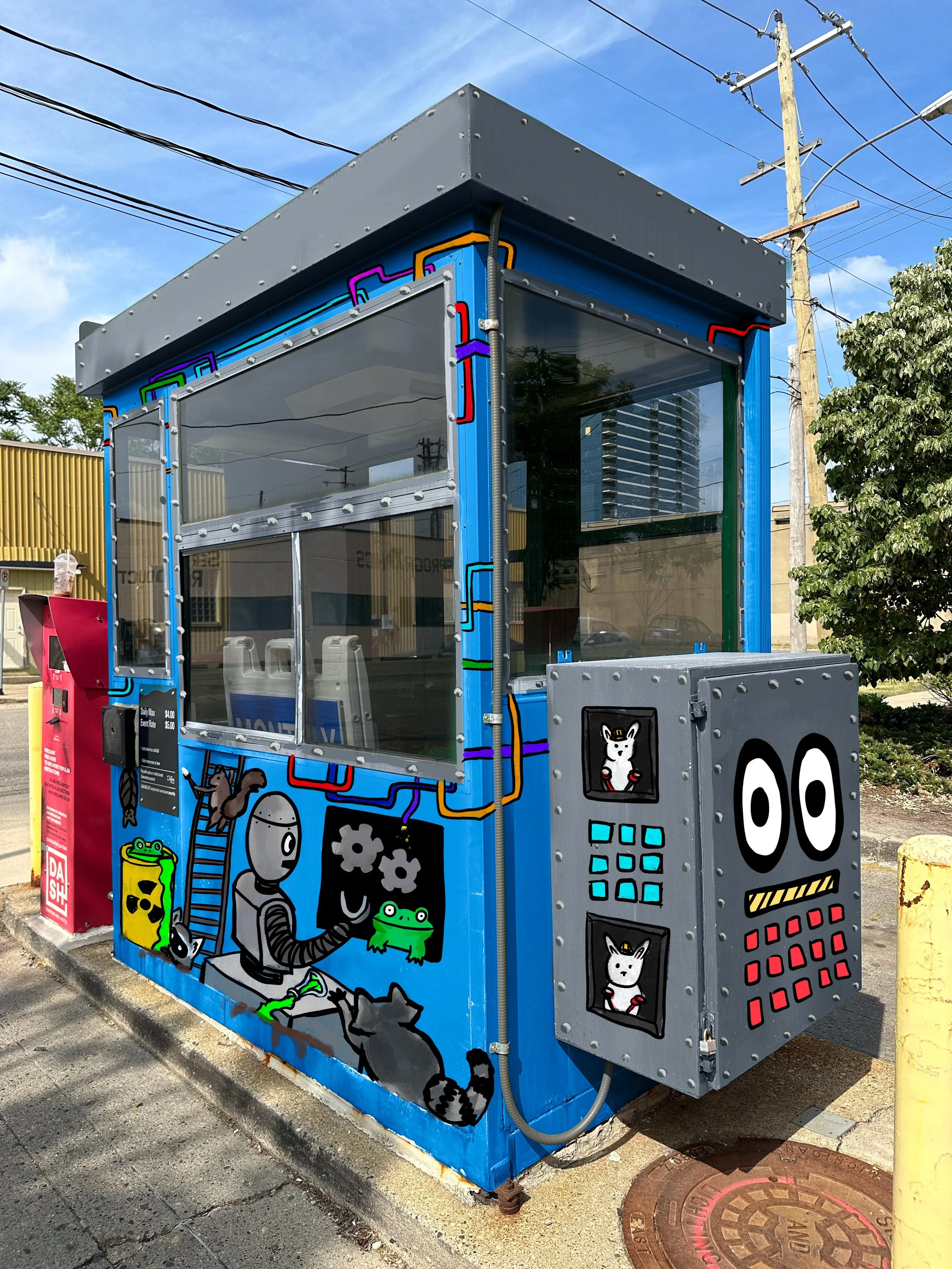 Mockup of Ticket Booth
