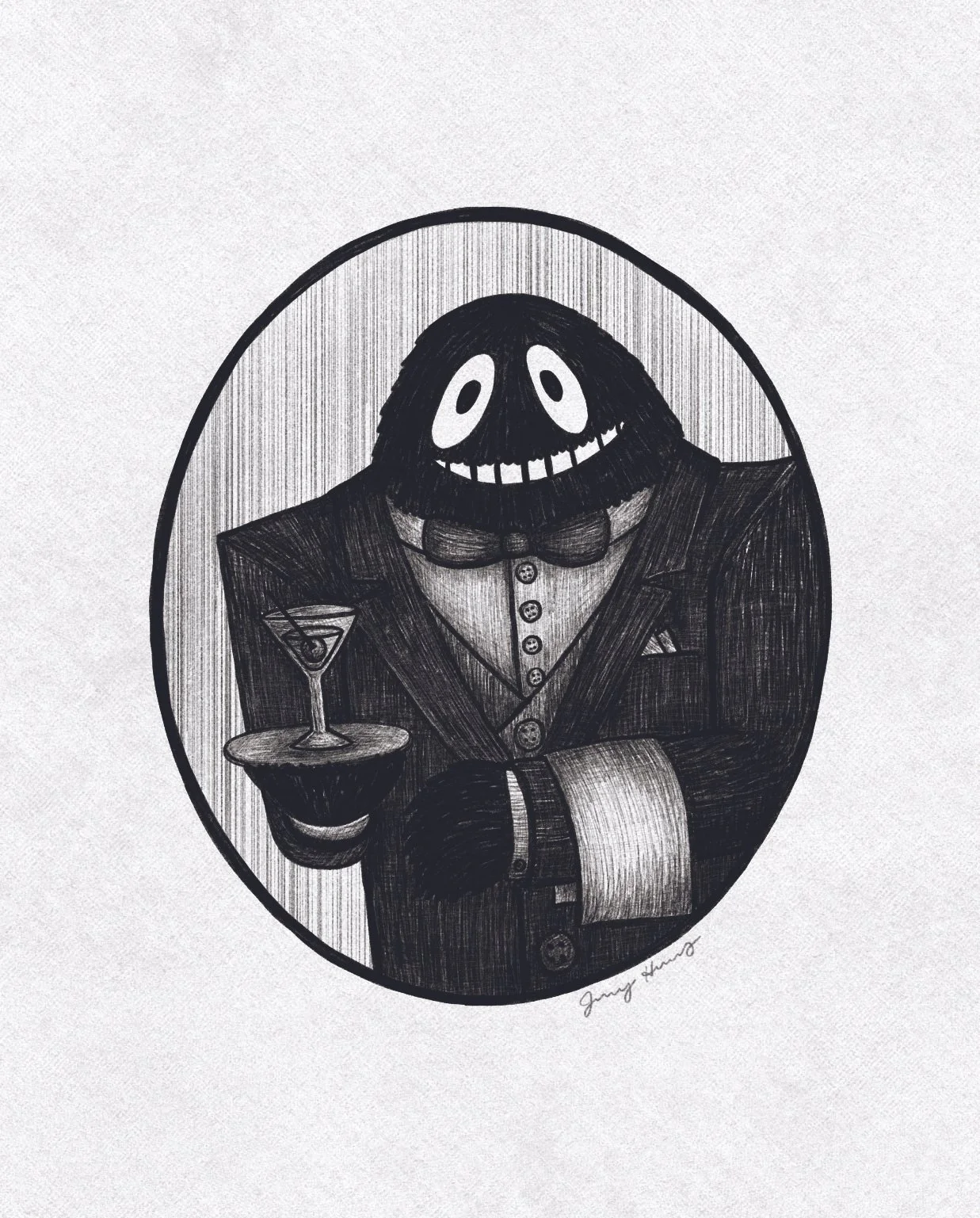 Gentleman Monster Art Print