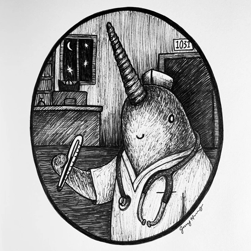 Narwhal Nighttime Nurse