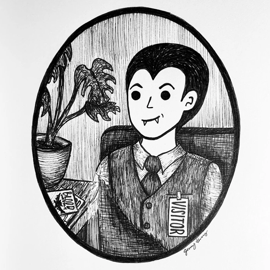 Vanishing Vampire Visitor