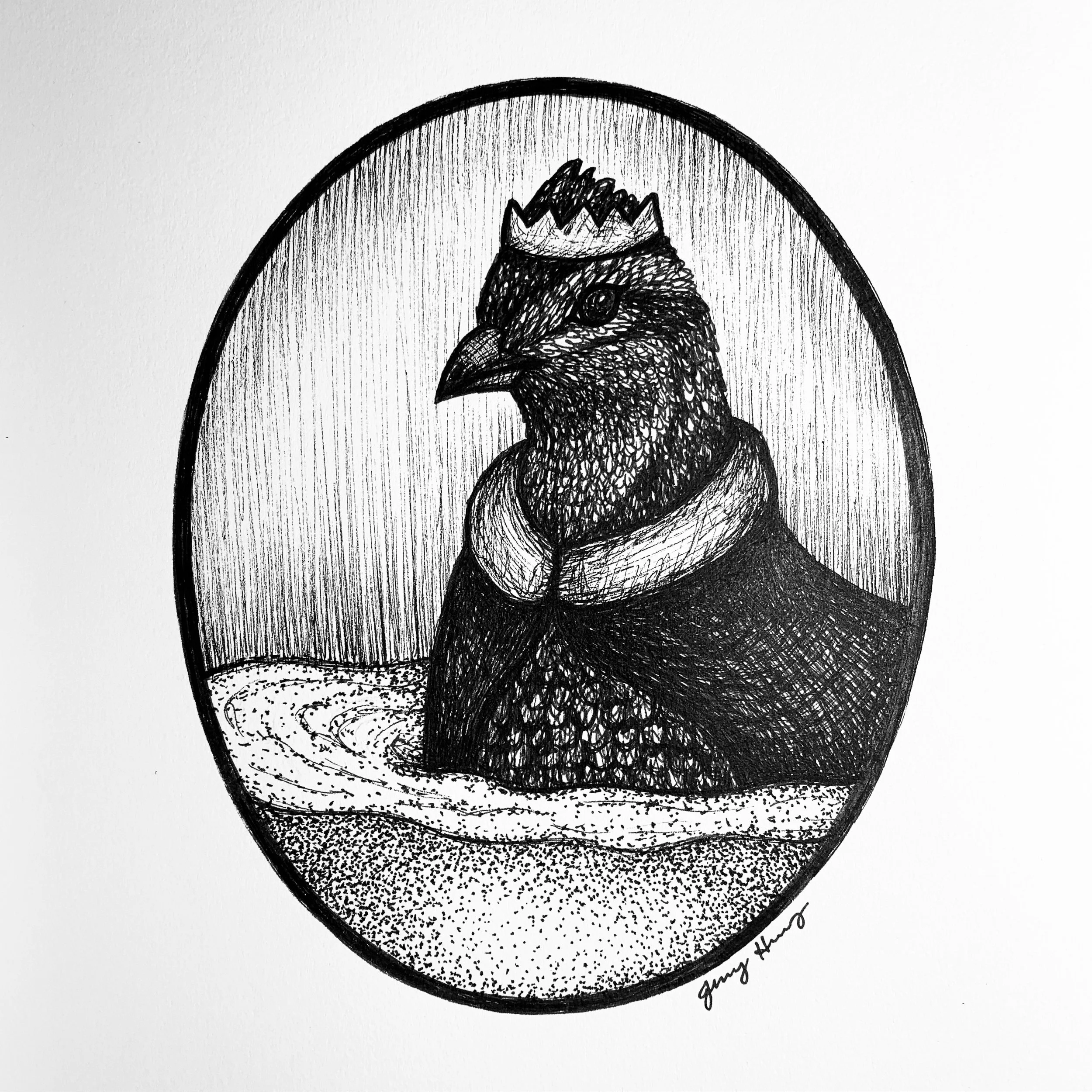 Queen Quail in Quicksand