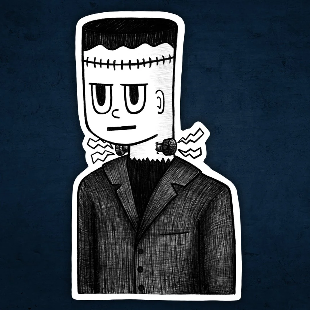 Frankenstein Sticker
