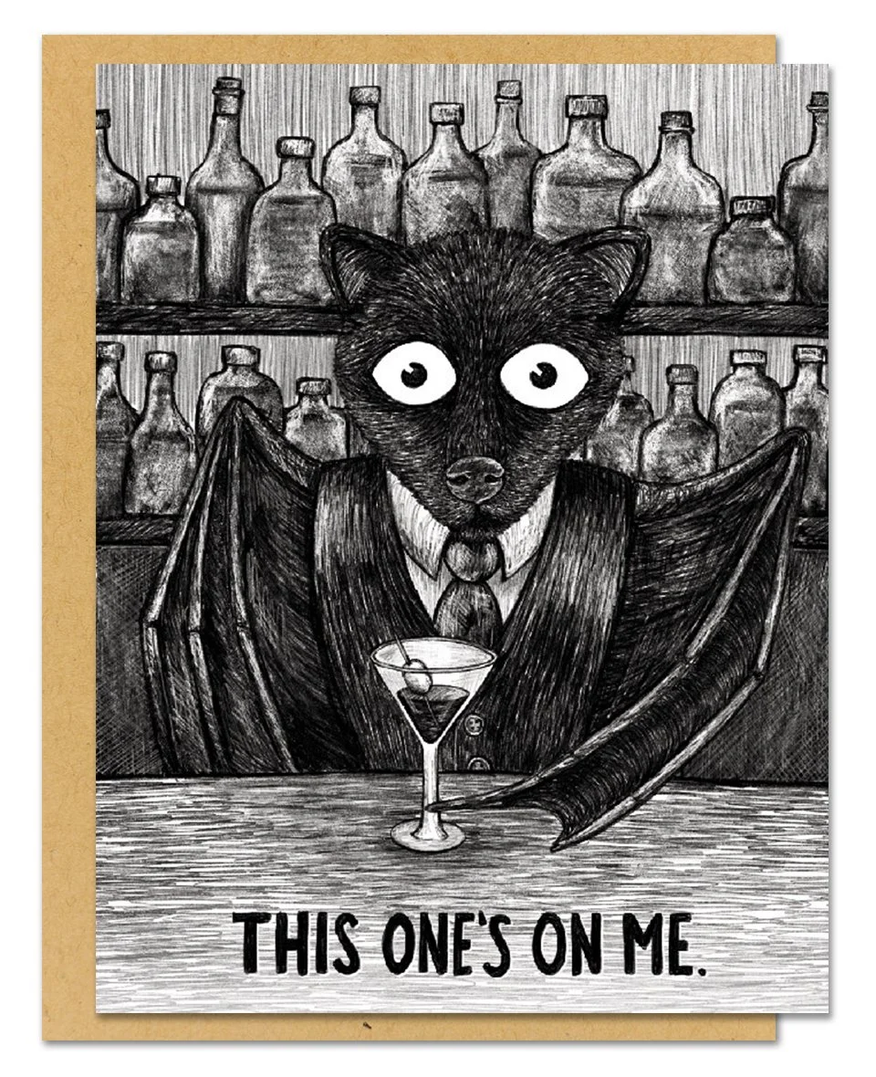 This One's On Me Greeting Card