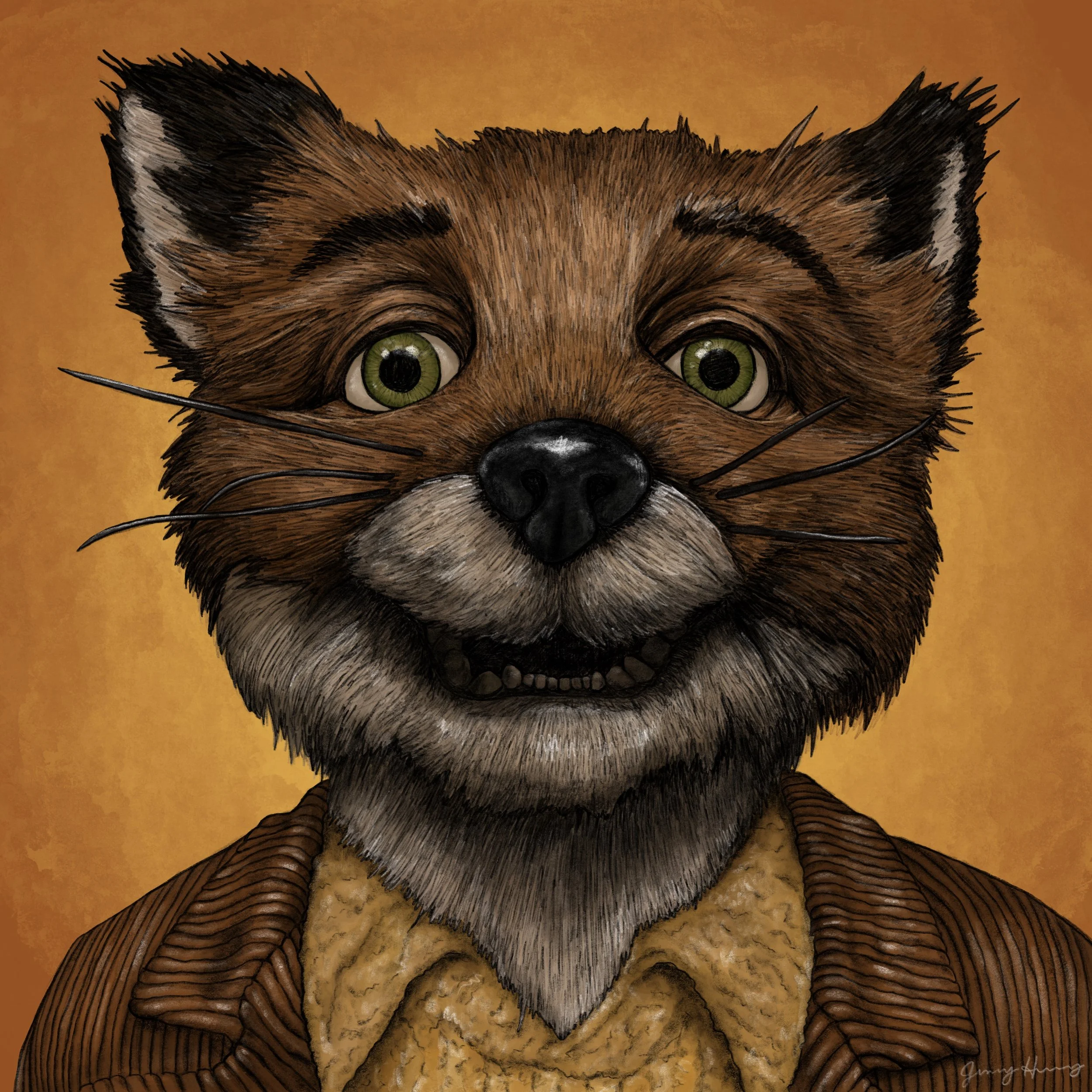"Fantastic Mr. Fox" | Digital Illustration | 2022