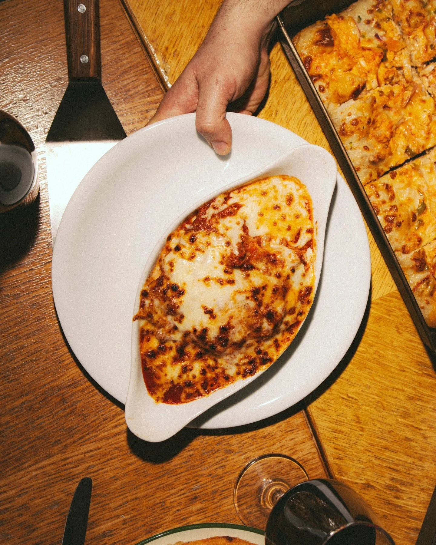 Marantos Famous Lasagne 🤌🏼⁠
⁠
Nonna&rsquo;s original bolognese sauce, creamy bechamel topped with mozzarella and oven baked.⁠
⁠
#thegatheringplace #larklane #larklaneliverpool #liverpoolbars #liverpoolnights #dartsliverpool #shuffleboard #shufflebo