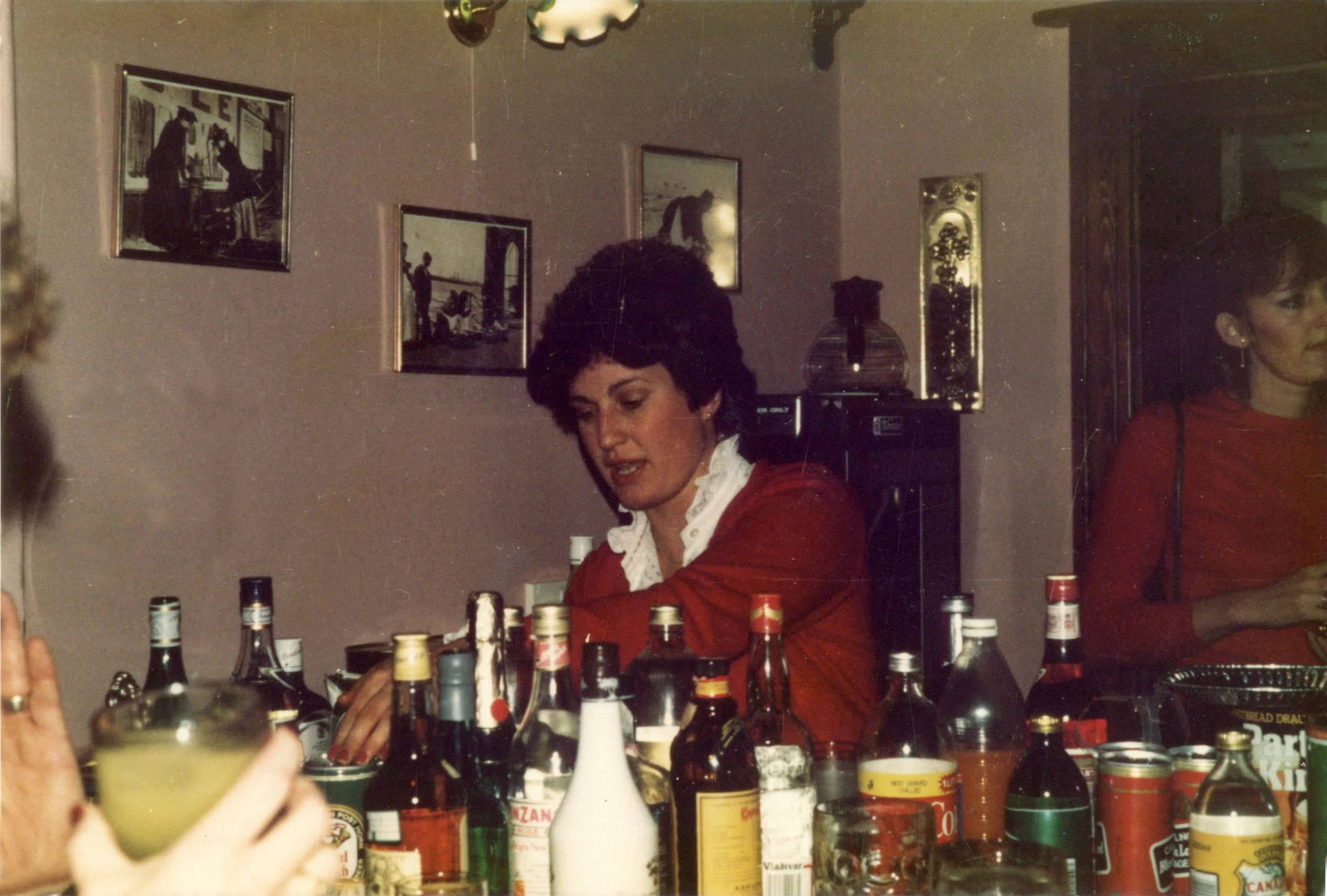 Ruth Maranto at Maranto's opening night in 1983.
