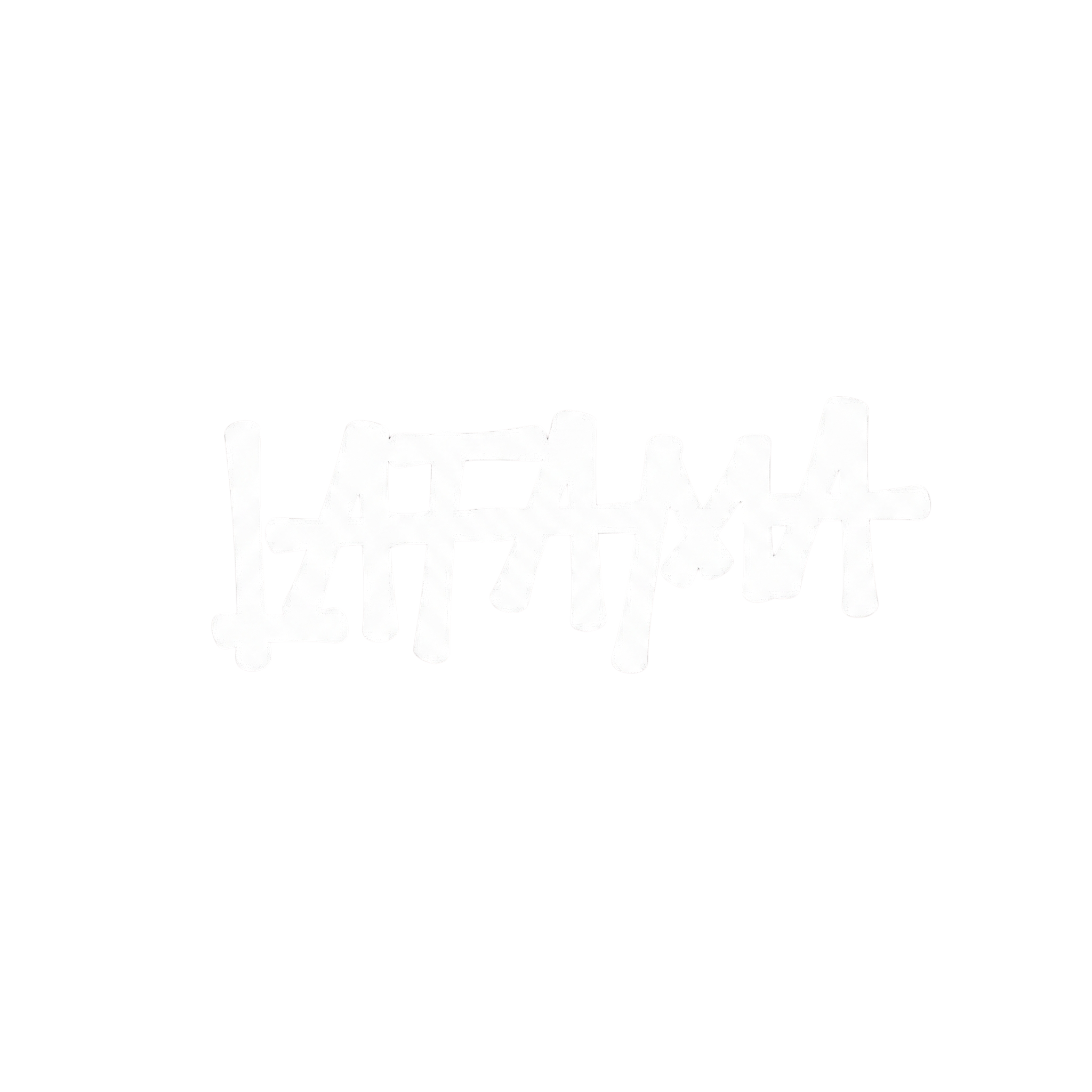 Black background with white graffiti-style text that says "LAFAMA".