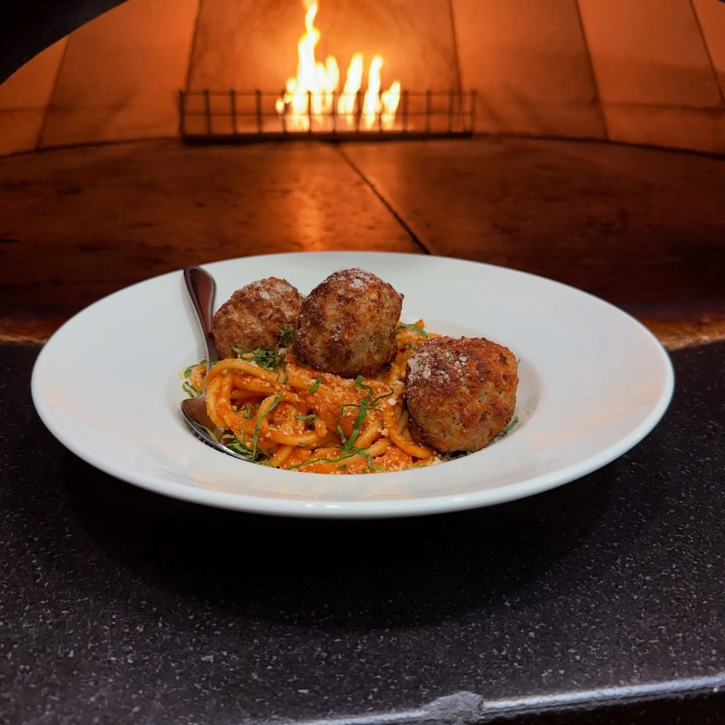 Weekend plans = handled. 🔥

Meatball alla Vodka&mdash;bucatini piled high with beef &amp; pork meatballs, classic vodka sauce, Romano, and fresh basil. The kind of dish you don&rsquo;t rush.

$25 &bull; all weekend &bull; lunch or dinner

#NorthPeak