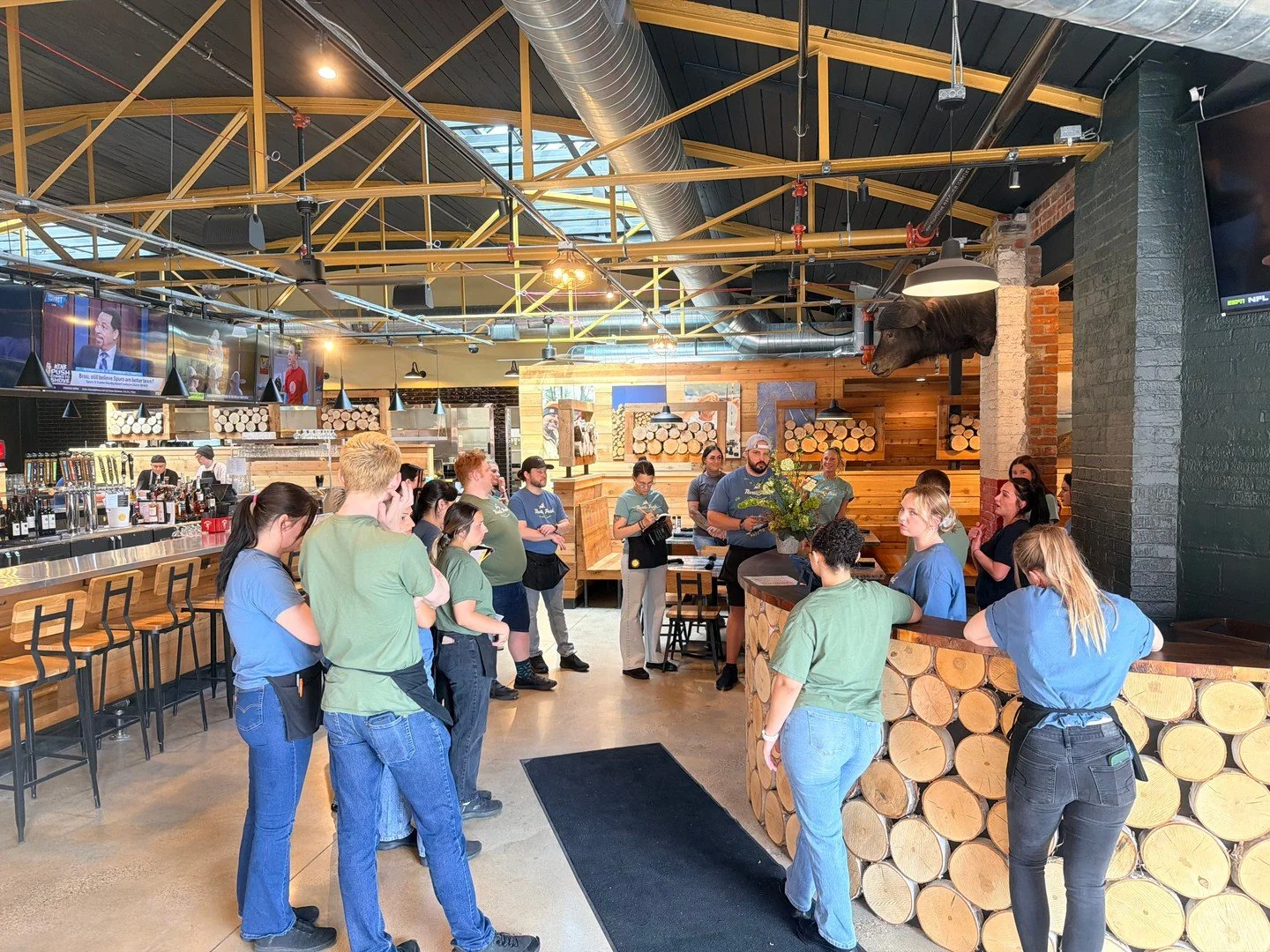 One more practice round before the ribbon gets cut tomorrow at 12 PM. 🍻 See you tomorrow for the first pour.

#NorthPeakBayCity #NorthPeakBrewing #BayCityMI #OpeningDay #MichiganBeer
