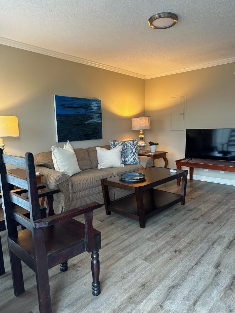 A photo of the inside of Robert's house