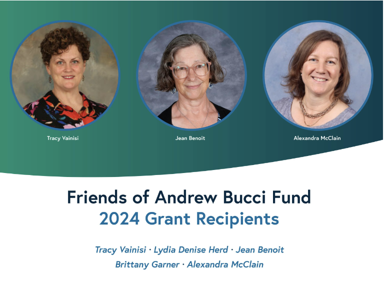 Friends of Andrew Bucci Fund Announces 2024 Grant Recipients