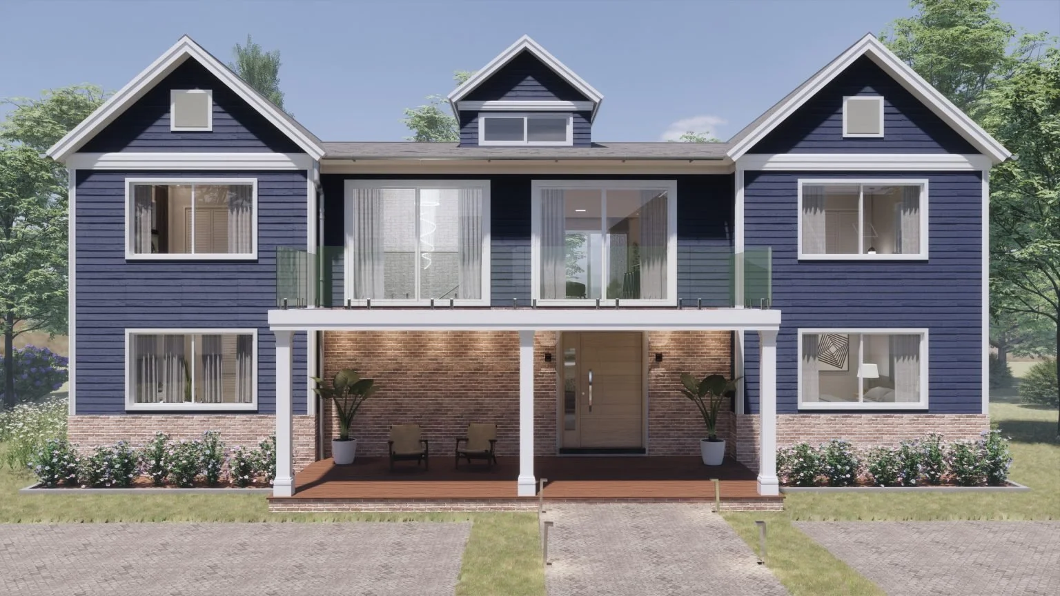Rendering of the future Discipleship House