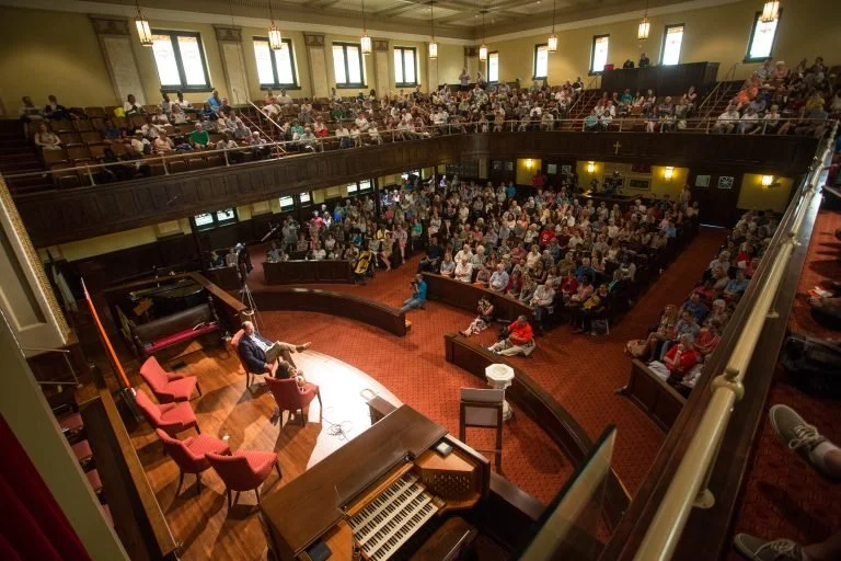 Mississippi Book Festival aerial view