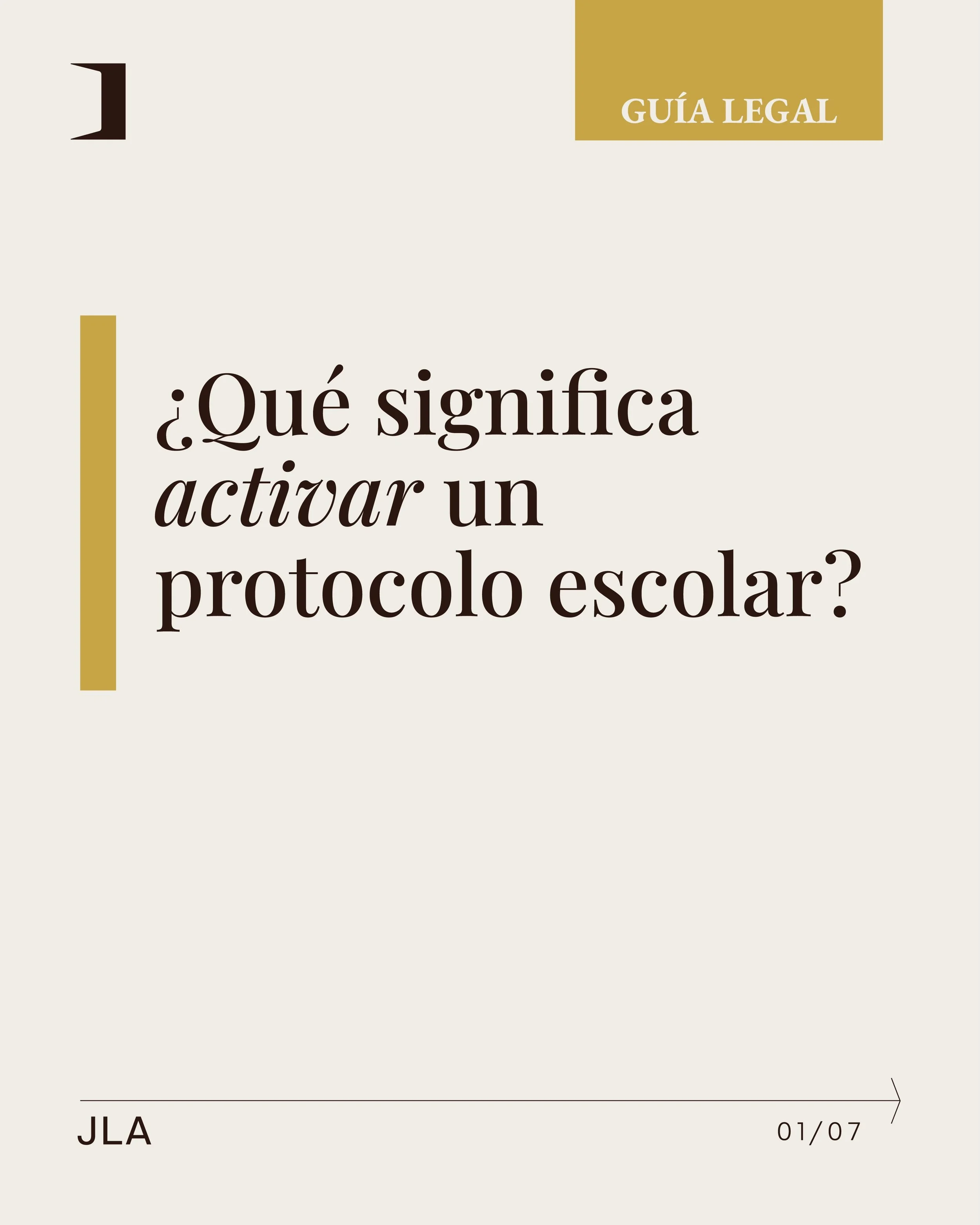 Cuando un protocolo se activa tarde, de forma incompleta o solo como una formalidad, puede perder su funci&oacute;n principal: proteger a quienes est&aacute;n involucrados.

Por eso no basta con que el establecimiento diga que &ldquo;el caso est&aacu