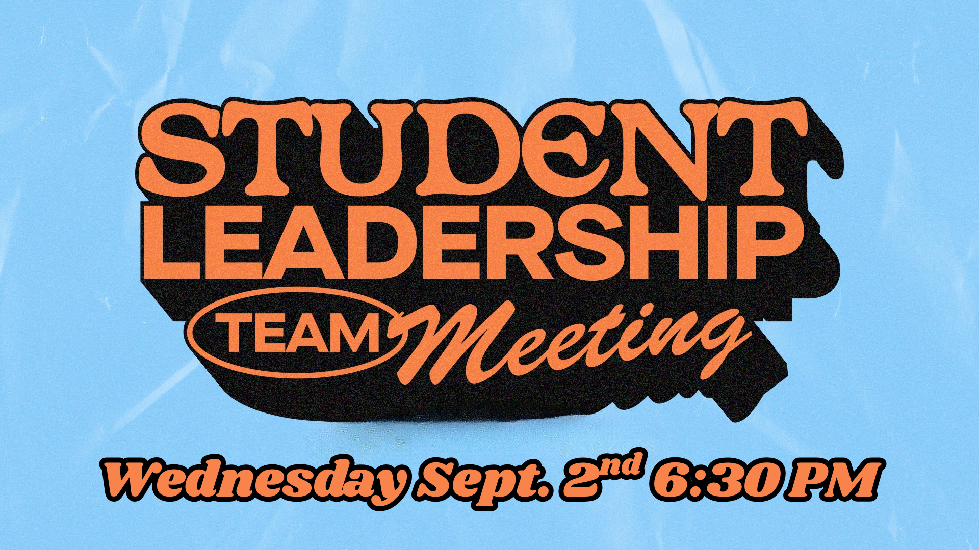Student Leader Meeting