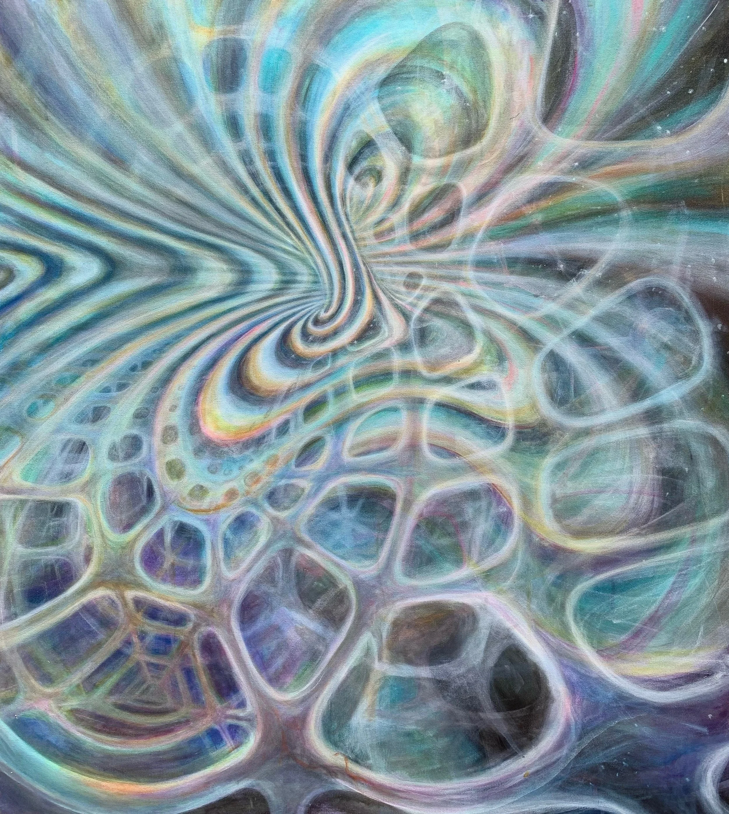 Returning to the Center
100 x 90 cm
Acrylic on canvas