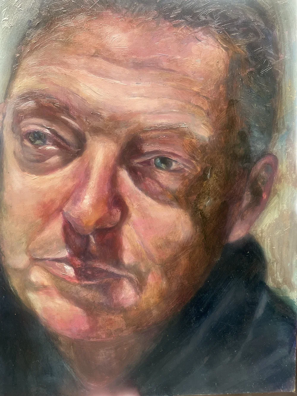 Not Spoken, Oil on Board, 50 x 60cm